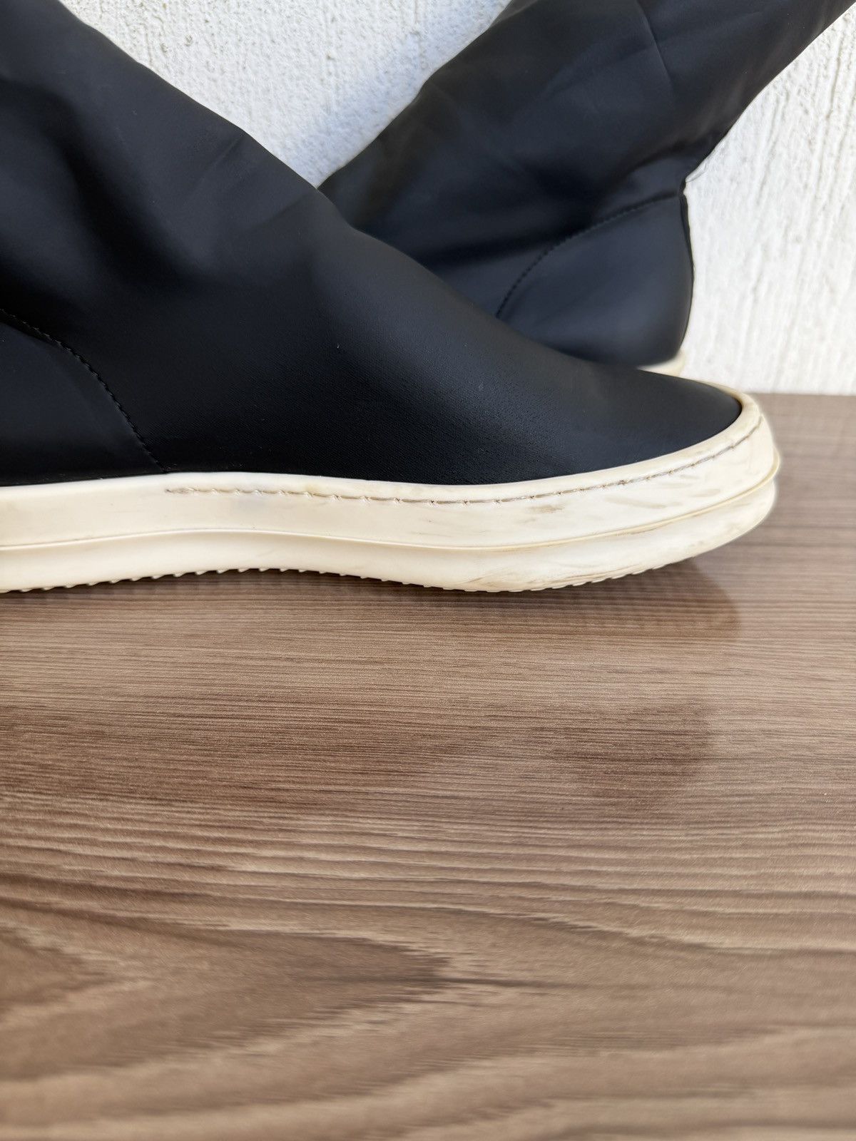 Rick Owens Drkshdw ❤️Neoprene suba socks Ramones Size US 8 / IT 38 - 13 Thumbnail