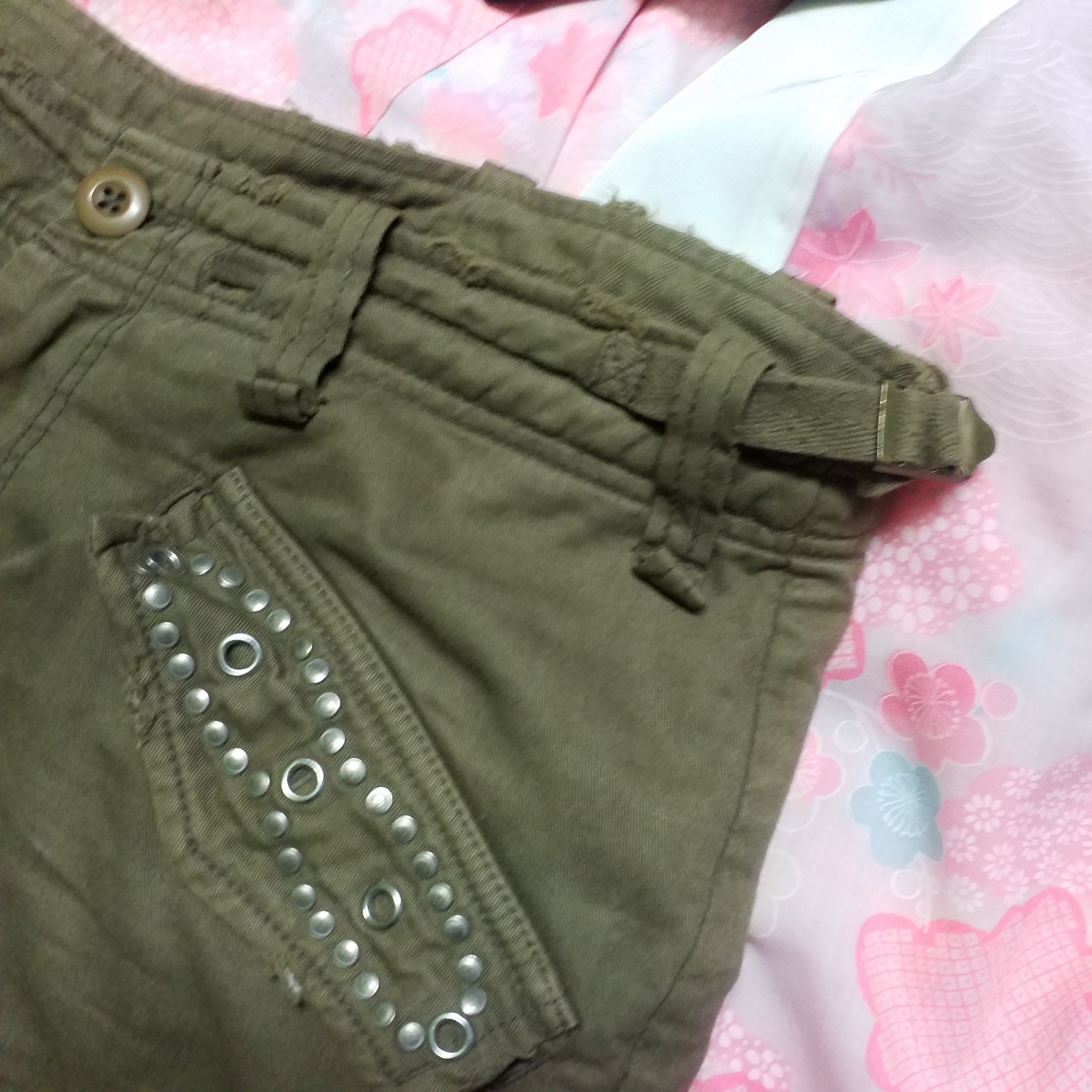 Other ASYMETRIC CARGO PANT BONDAGE PUNK STREETWEAR SIZE M Size 34" / US 12 / IT 48 - 3 Thumbnail