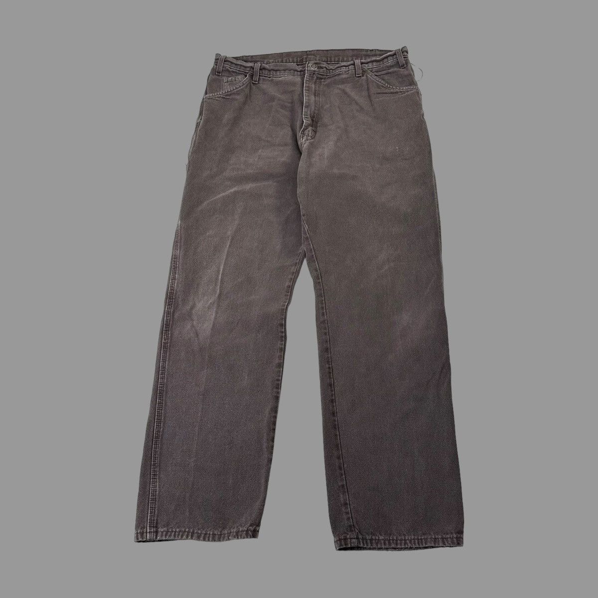 Dickies × Vintage Vintage brown faded dickies work pants Size US 38 / EU 54 - 1 Thumbnail