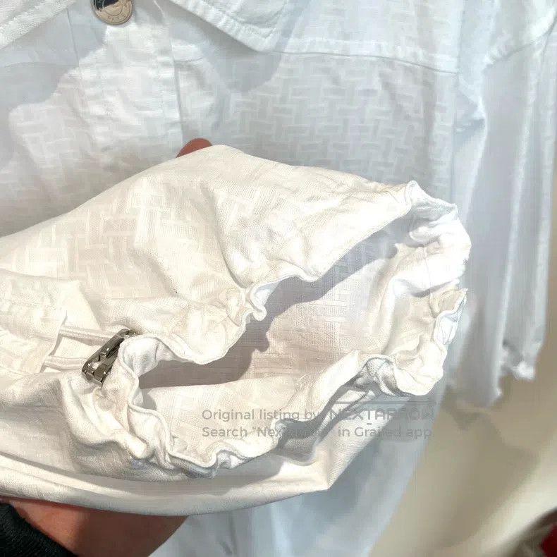 Hermes Hermes White Cotton Dress Size XXS / US 00 / IT 34 - 5 Thumbnail
