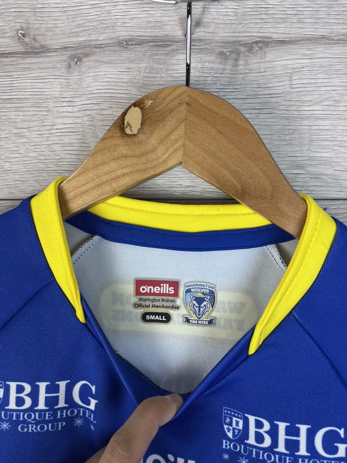 Other Mens rugby jersey size S o’neills Warrington Wolves Size US S / EU 44-46 / 1 - 8 Thumbnail