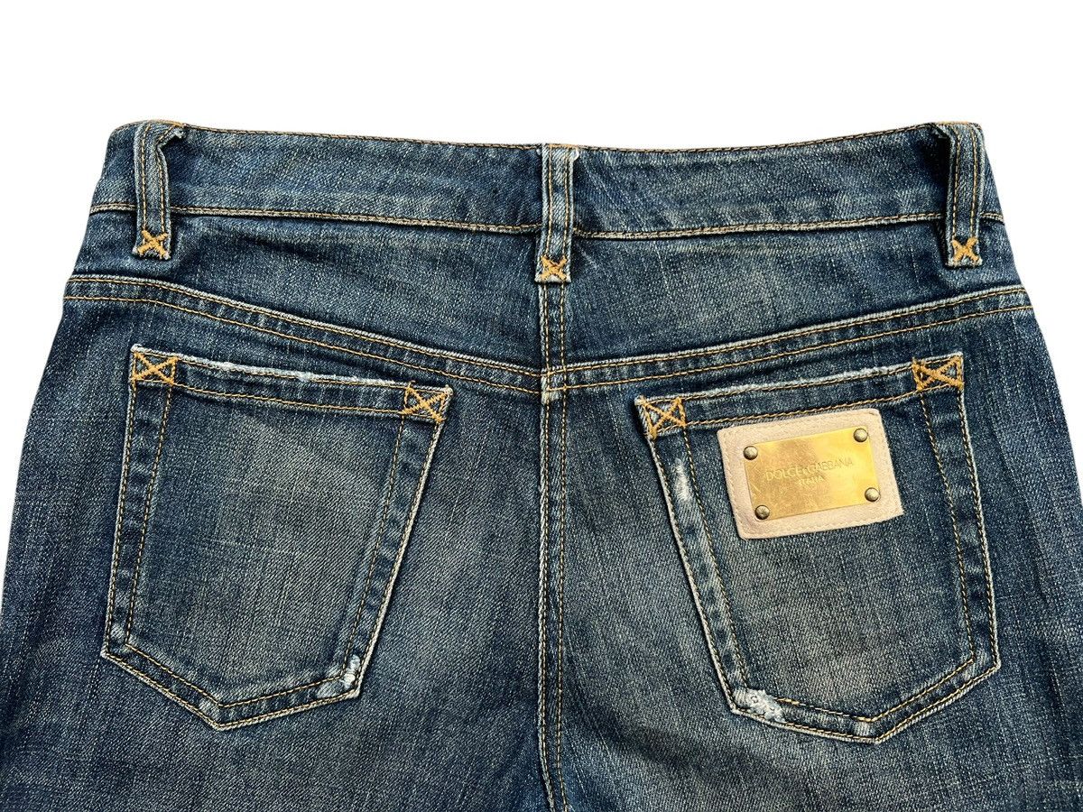 Dolce & Gabbana Dolce & Gabbana Lowrise Denim Jeans 30x33 Size 30" / US 8 / IT 44 - 6 Thumbnail