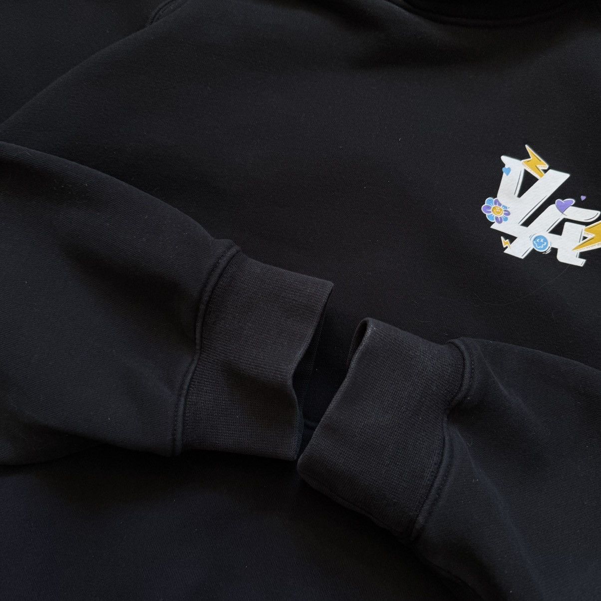 YoungLA 📌 Young LA Trippy Logo Oversized Boxy Hoodie Size US M / EU 48-50 / 2 - 10 Thumbnail
