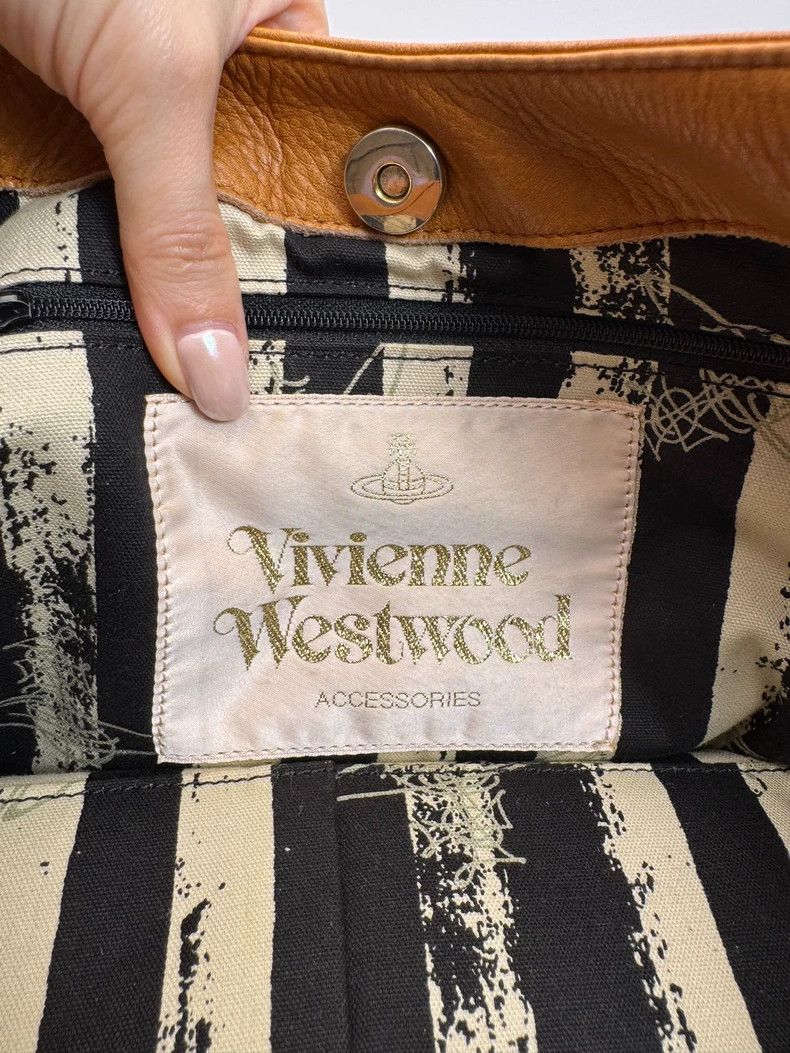 Vivienne Westwood Vivienne Westwood Brown tasselled yuanbao bag Size ONE SIZE - 7 Thumbnail
