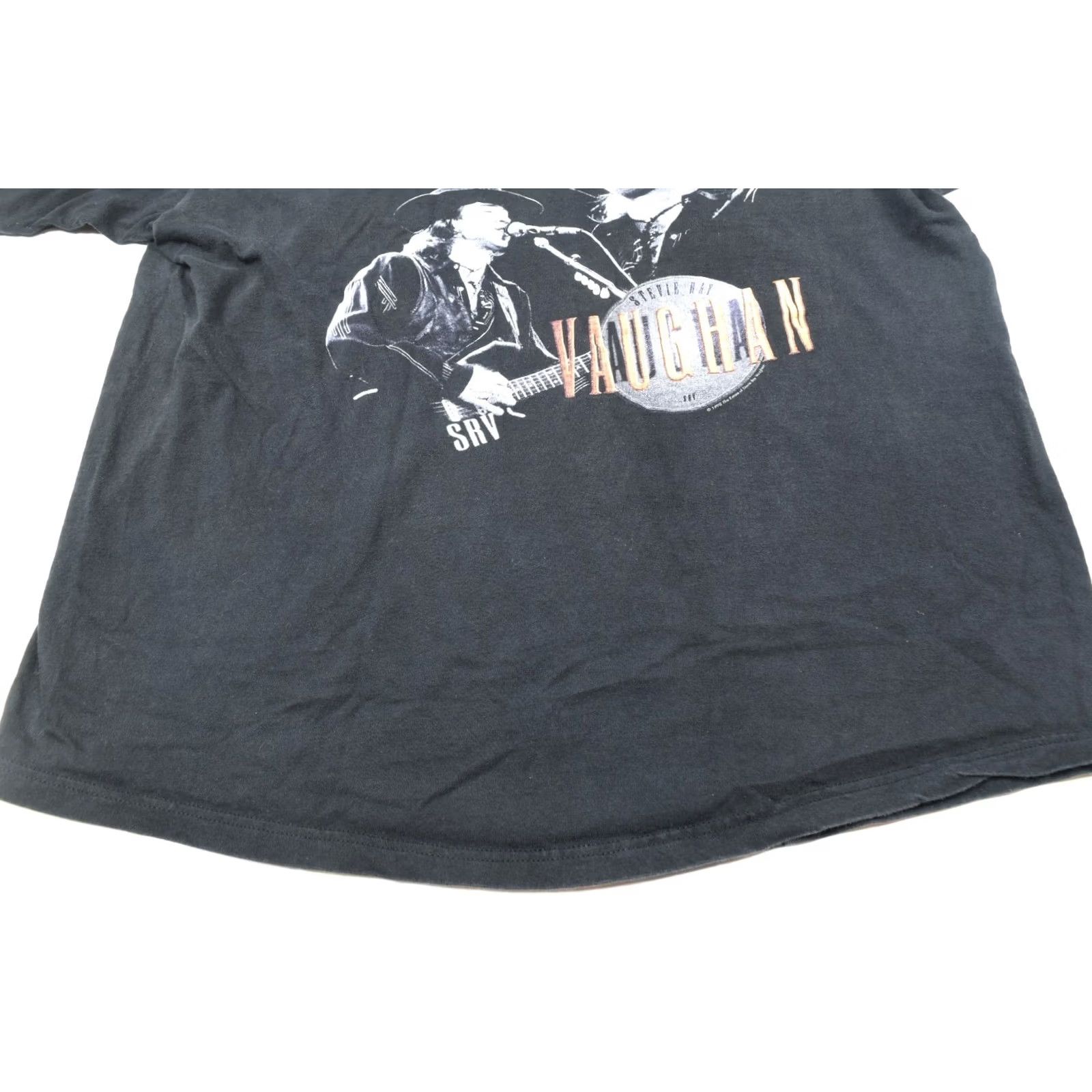 Vintage VINTAGE Stevie Ray Vaughn T-Shirt Mens XL Black Short Sleeve SRV Crew Neck 1998 Size US XL / EU 56 / 4 - 7 Thumbnail