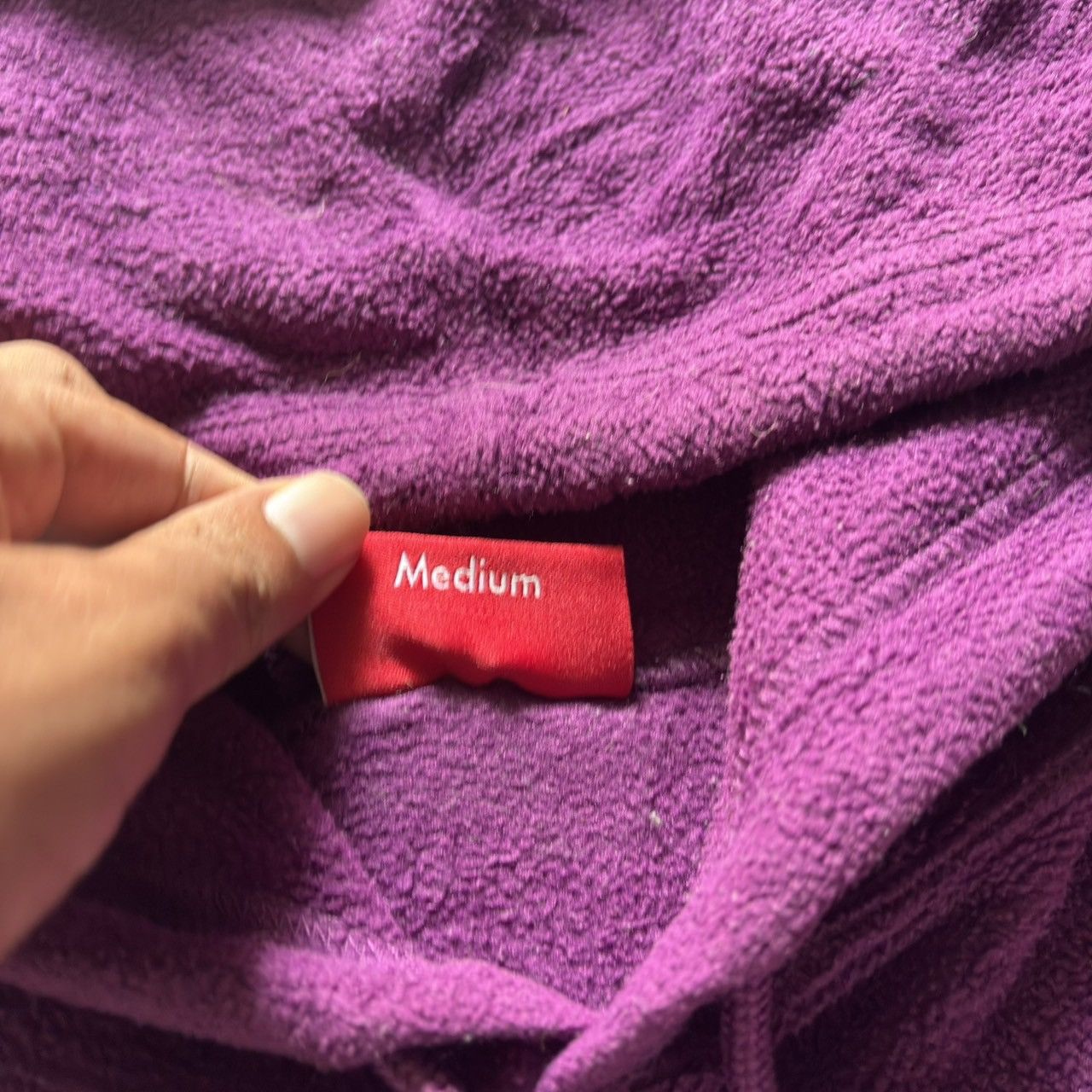 Supreme supreme polartec hoodie Size US M / EU 48-50 / 2 - 5 Thumbnail