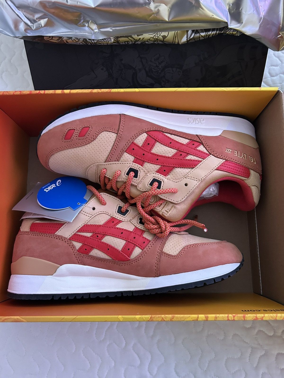 Asics × Kith × Marvel Comics Kith x ASICS Gel Lyte 3 ‘Gambit’ Size US 8.5 / EU 41-42 - 1 Thumbnail