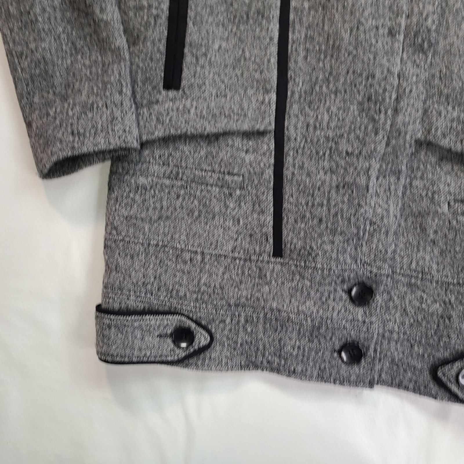 Iro COAT Iro grey and black tweed wool coat Size 36 small Size US S / EU 44-46 / 1 - 5 Thumbnail