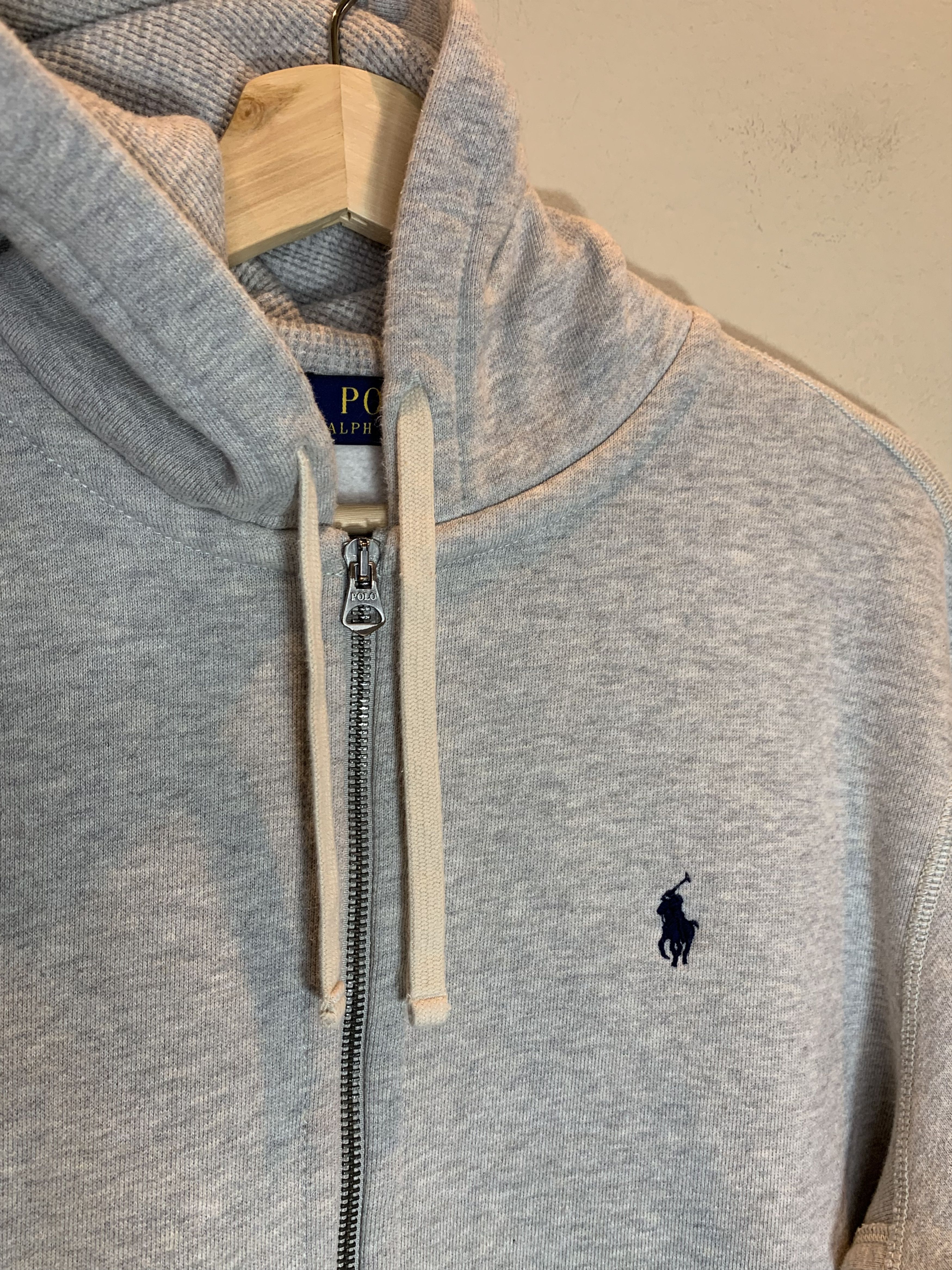 Polo Ralph Lauren RARE* Polo Ralph Lauren Heavyweight Waffle Lined Hood Hoodie Size US L / EU 52-54 / 3 - 5 Thumbnail