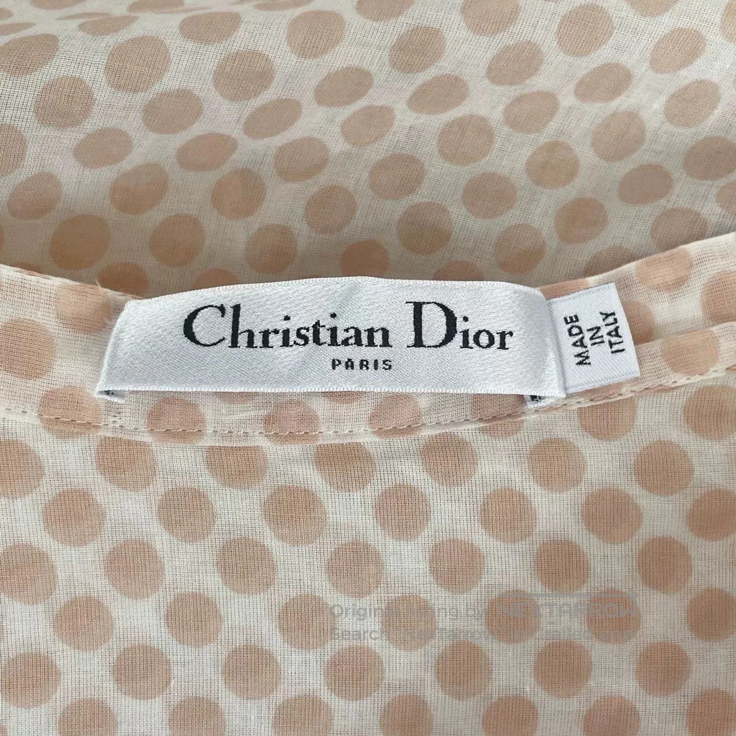 Dior pink polka dot long sleeve shirt by dior. Size US M / EU 48-50 / 2 - 5 Thumbnail