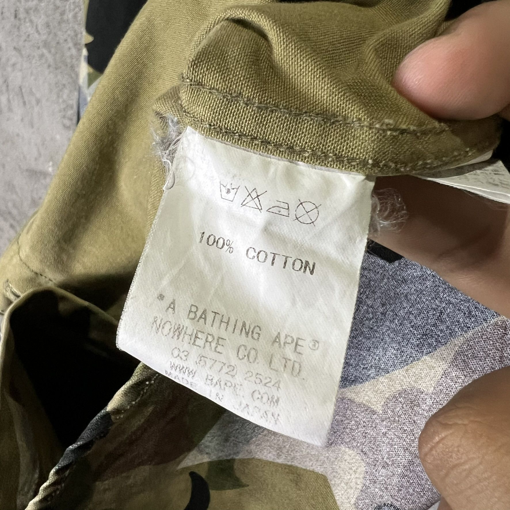 Bape A Bathing APE Long Sleeve Sta Camo Pattern Size US M / EU 48-50 / 2 - 9 Thumbnail