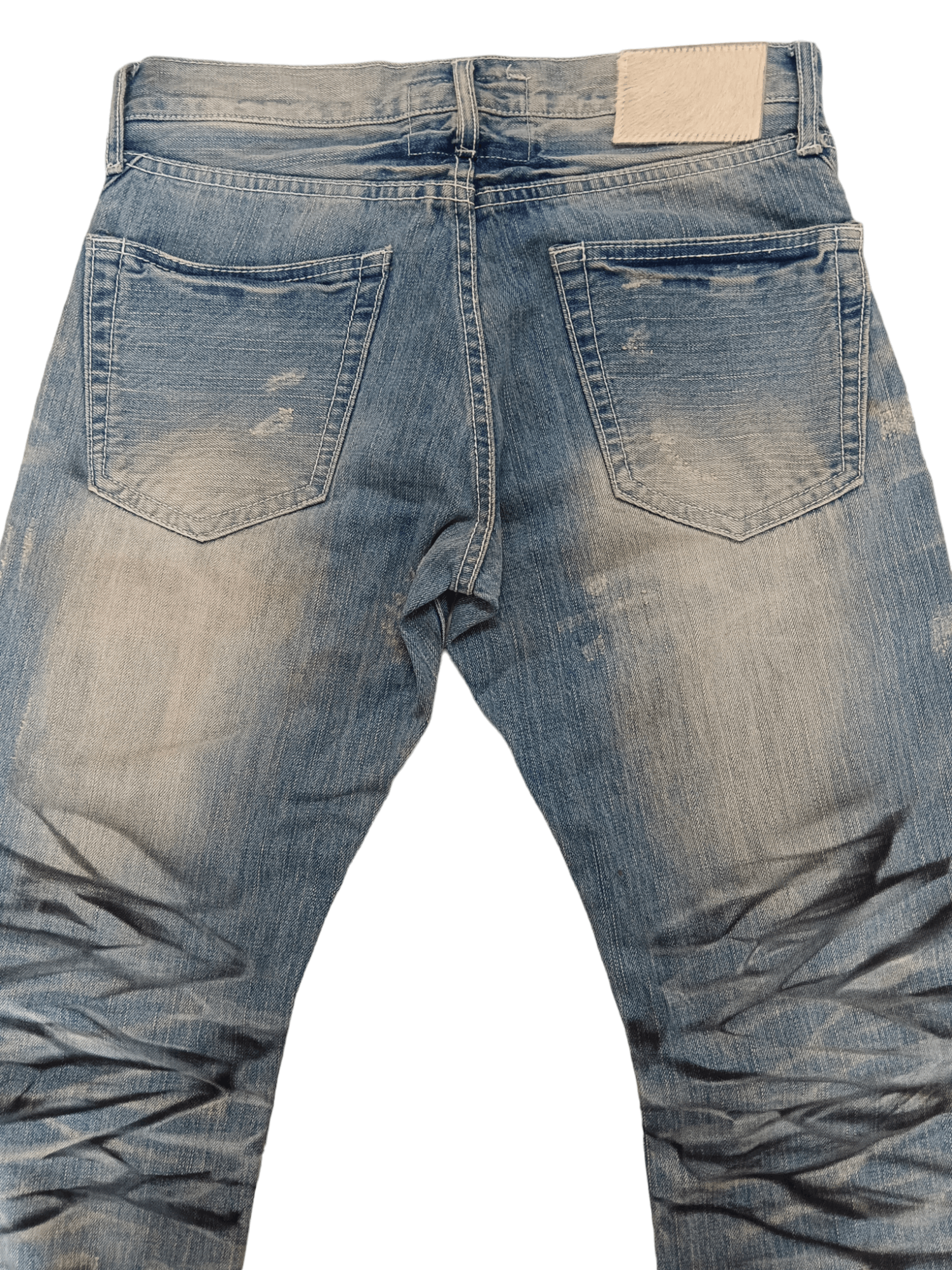 If Six Was Nine × Japanese Brand Neutral Infinity Clawmark Seditionaries Distressed Denim Size US 29 - 4 Thumbnail