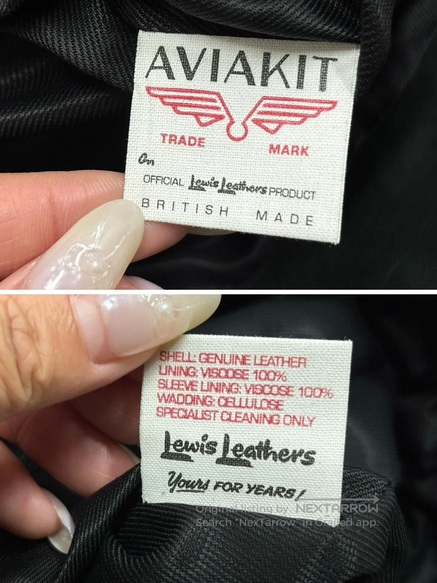 Lewis Leathers Lewis Leathers 445 Super Monza Leather Jacket. Size US XXS / EU 40 - 7 Thumbnail