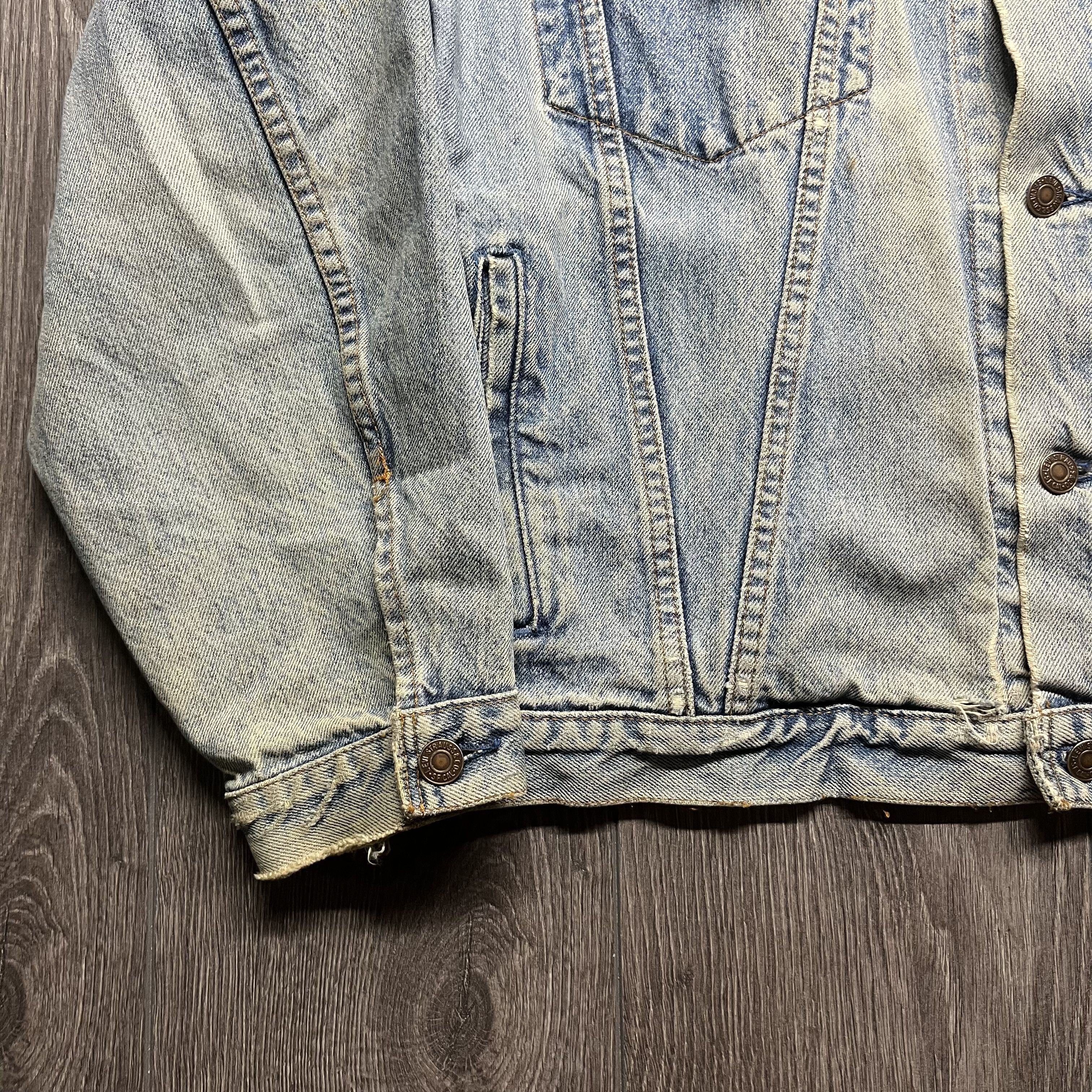 Levi's × Vintage Vintage Levis Strauss 1990s Denim Trucker Jacket XL Size US XL / EU 56 / 4 - 3 Thumbnail