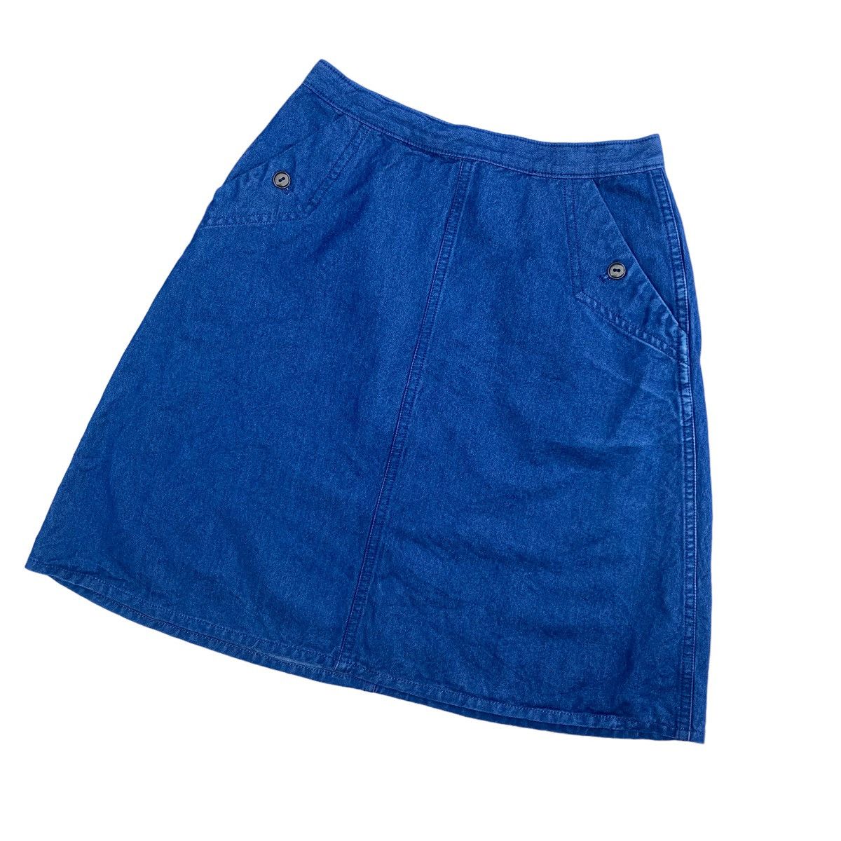 A.P.C. × Designer × Vintage Auth Vintage APC Rue Madame Paris Denim Jeans Skirt Size 25" / US 0 / IT 36 - 1 Thumbnail