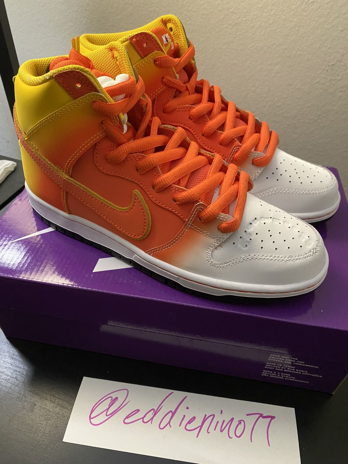 Nike Nike SB Dunk High Pro (HALLOWEEN) Size US 8.5 / EU 41-42 - 1 Thumbnail