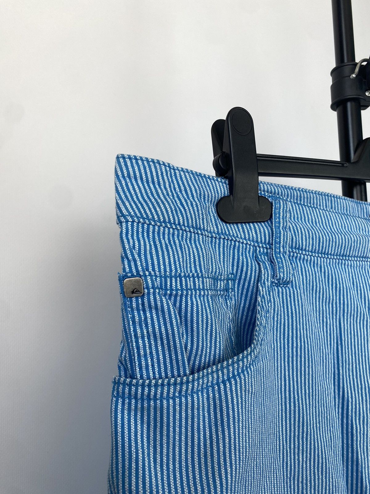 Quiksilver × Vintage Vintage Quiksilver y2k Cotton striped shorts 90’s Size US 32 / EU 48 - 6 Thumbnail