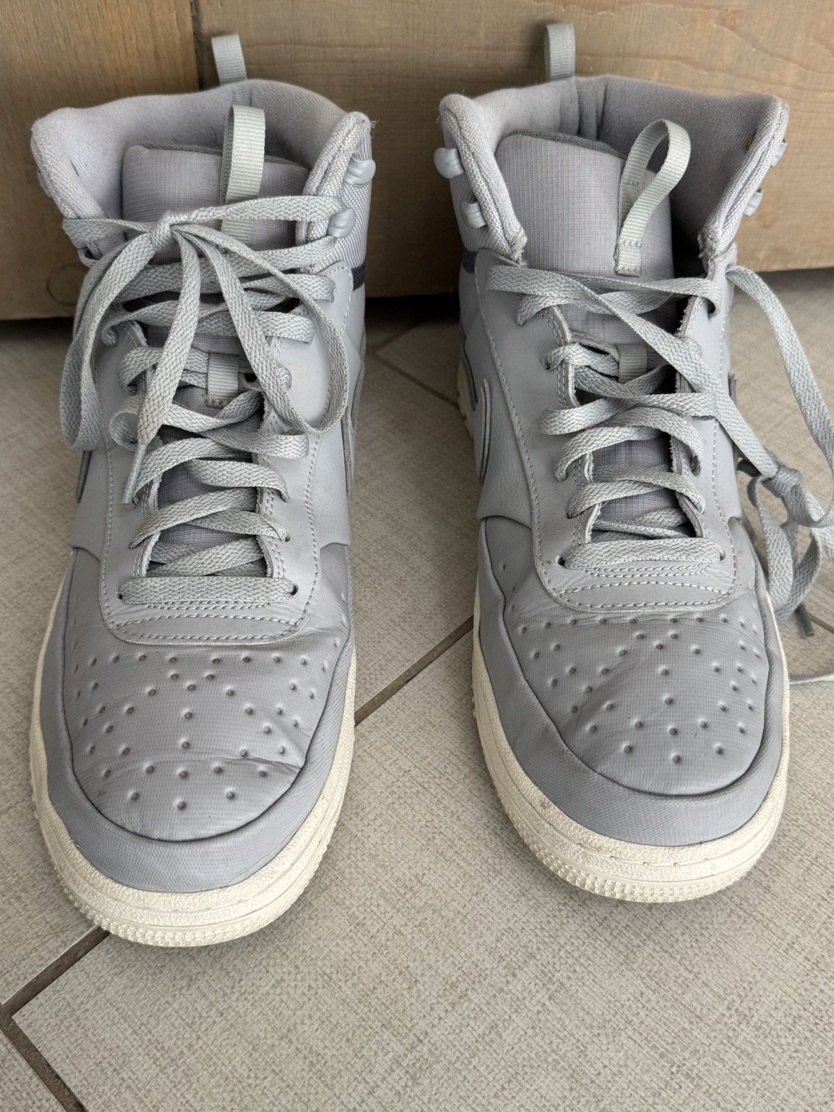 Nike Nike Court Vision Mid Winter 'Wolf Grey' Size US 12 / EU 45 - 7 Thumbnail