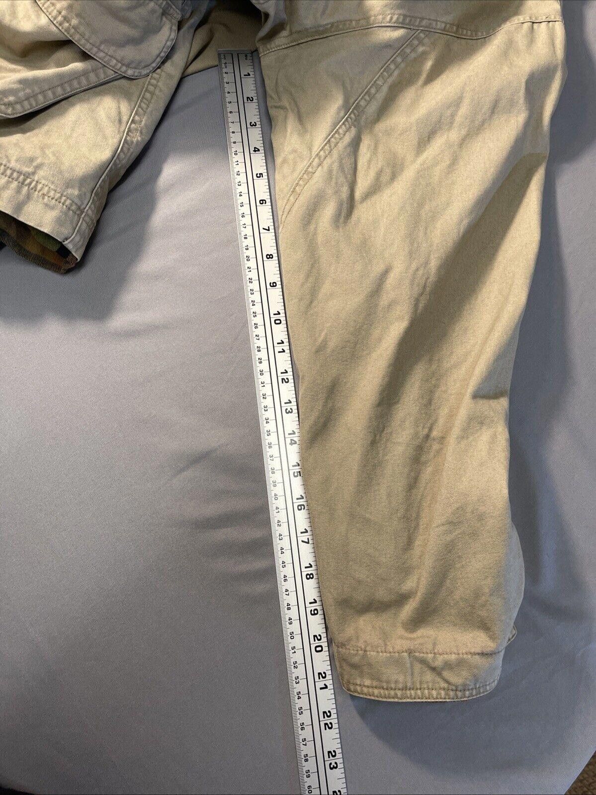 John Ashford Vintage John Ashford Mens Adventure M Beige Cotton Jacket Size US M / EU 48-50 / 2 - 9 Thumbnail
