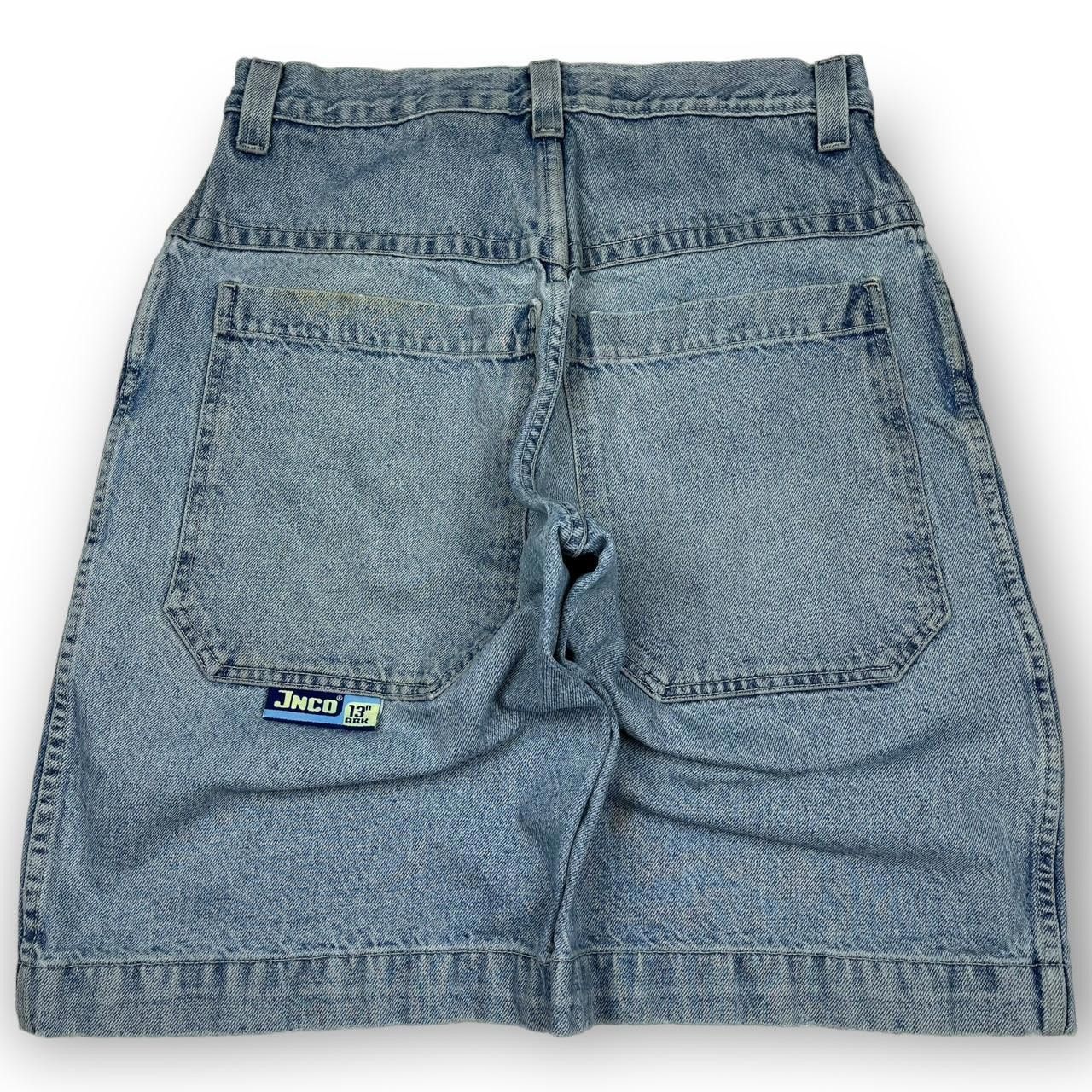 JNCO JNCO Men's Blue Shorts Size US 32 / EU 48 - 5 Thumbnail