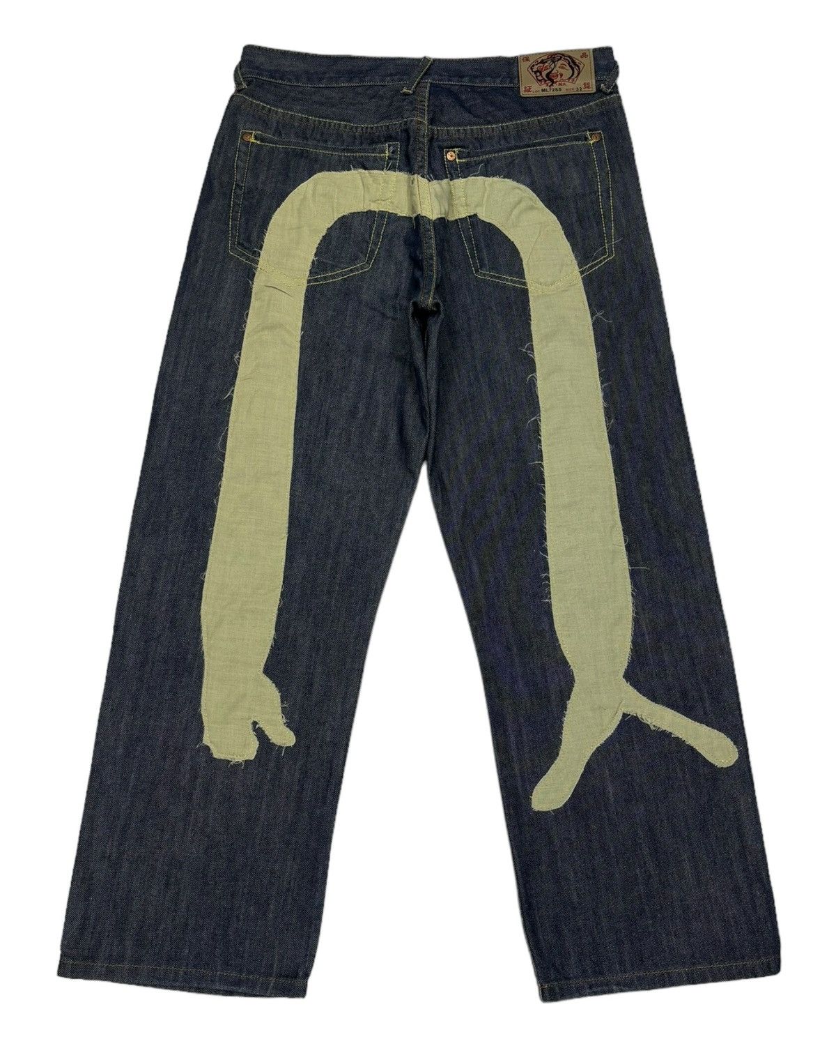 Japanese Brand VINTAGE EVISU JAPAN CUSTOM DAICOCK BAGGY DENIM JEANS Size US 32 / EU 48 - 1 Thumbnail