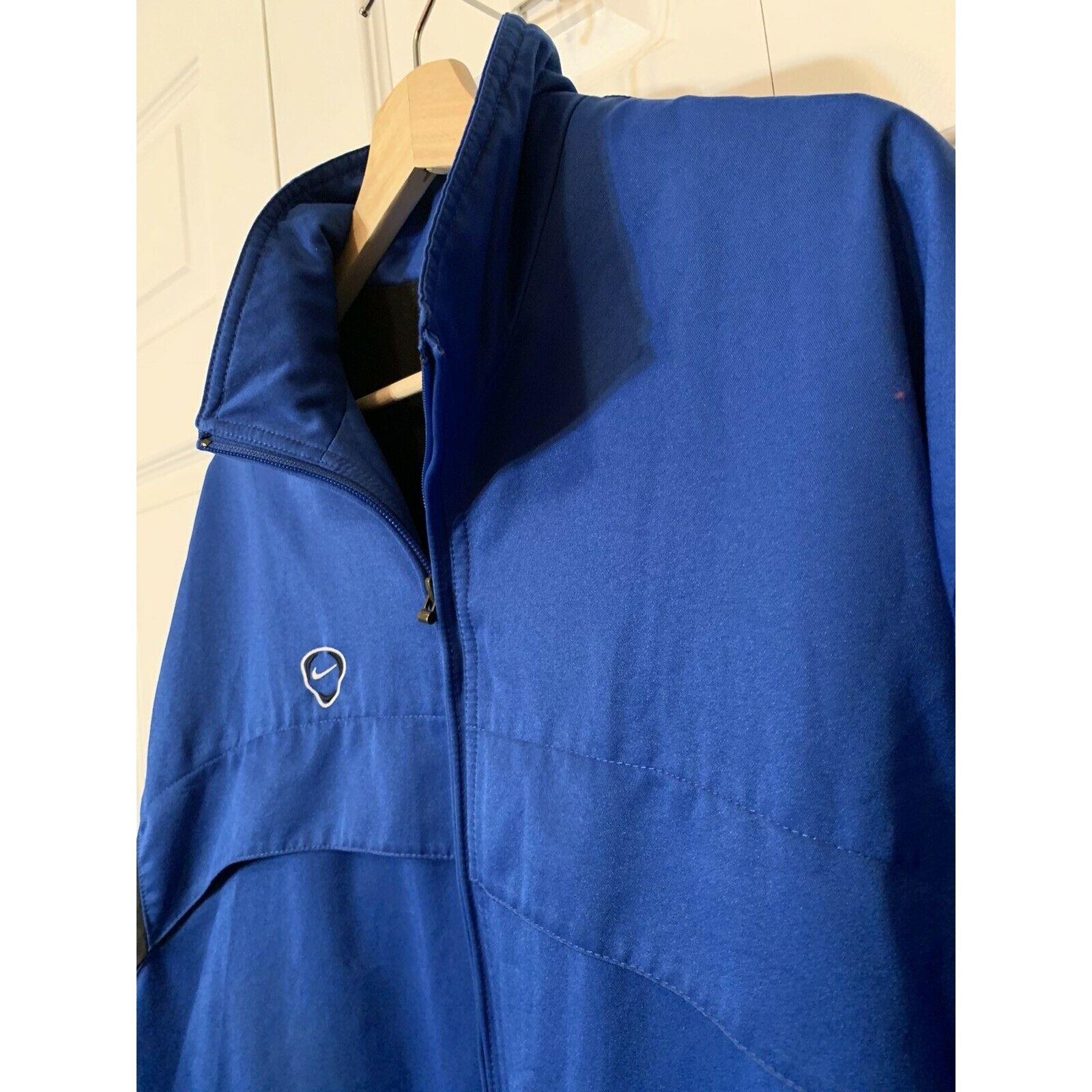 Nike Vintage Men’s Nike Jacket Sz Medium Full Zip Blue Polyester Size US M / EU 48-50 / 2 - 8 Thumbnail