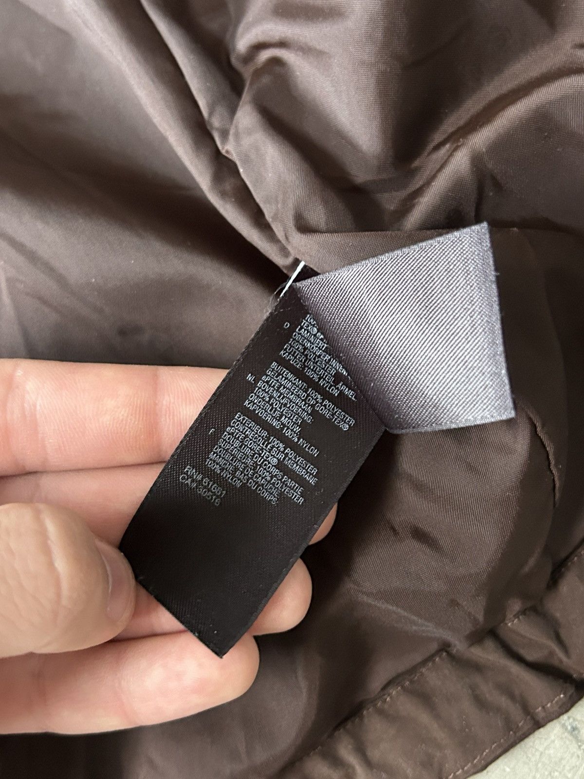Goretex Vintage 90s The North Face Goretex Jacket TNF Brown Size S / US 4 / IT 40 - 20 Thumbnail