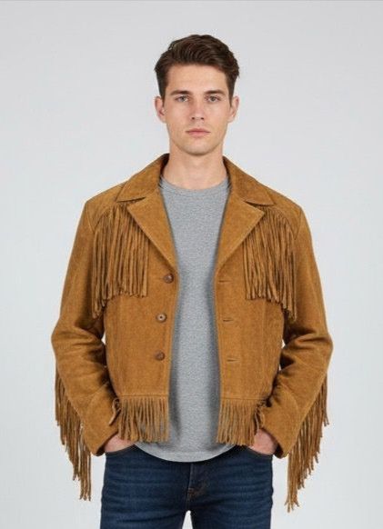 Schott Vintage 80s Schott Western Leather Motorcycles Jacket Size US M / EU 48-50 / 2 - 1 Thumbnail