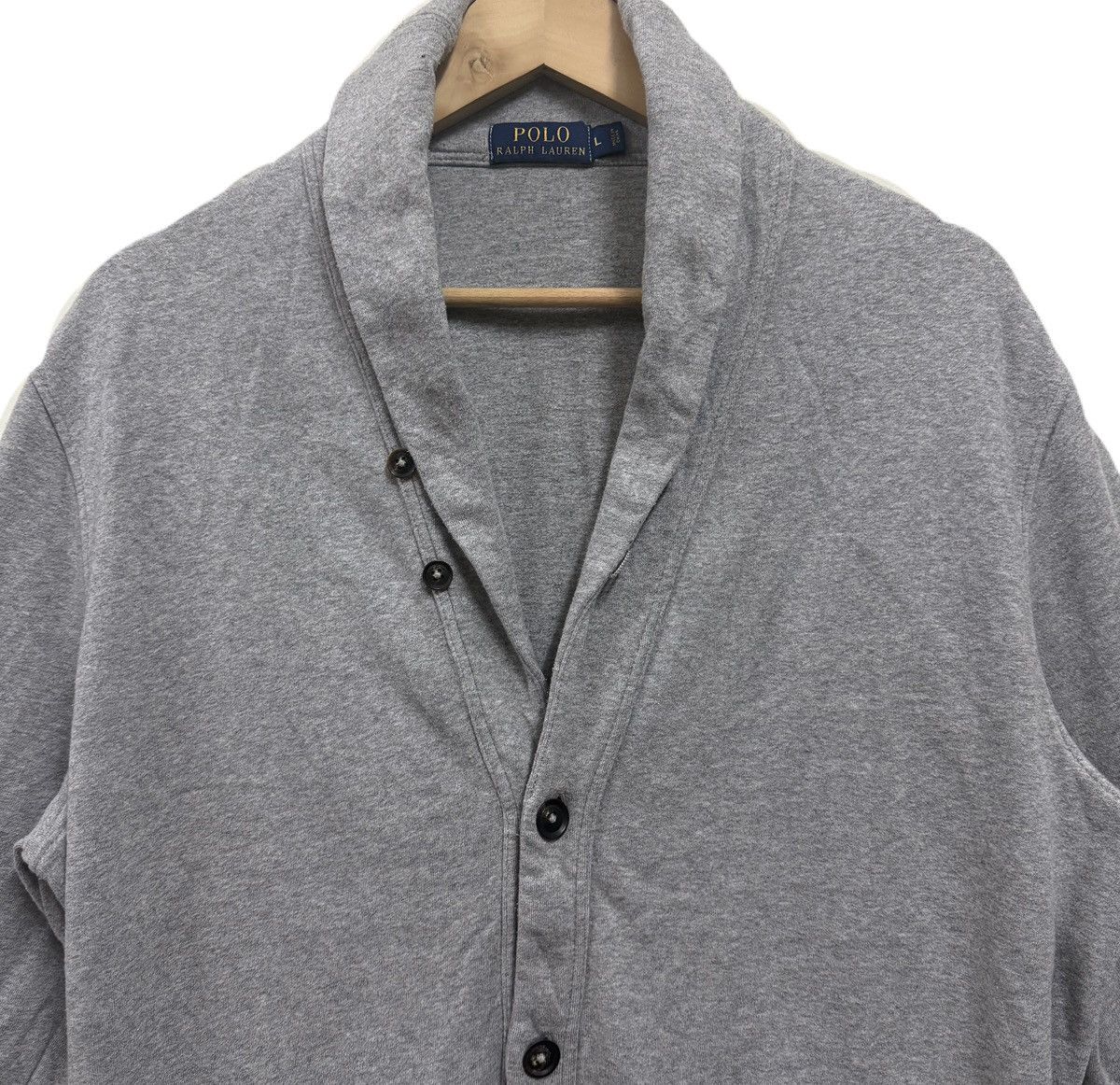 Polo Ralph Lauren Polo Ralph Lauren Shawl Collar Cardigan Size US L / EU 52-54 / 3 - 2 Thumbnail
