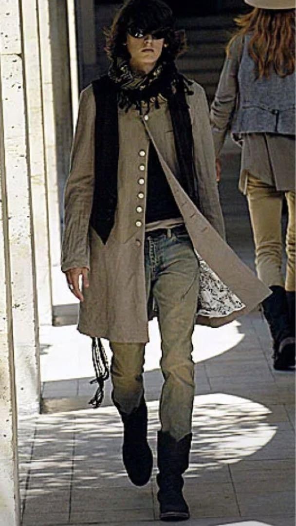 Number (N)ine SS07 "About a Boy" Suede Leather Western Boots Size US 8 / EU 41 - 7 Thumbnail