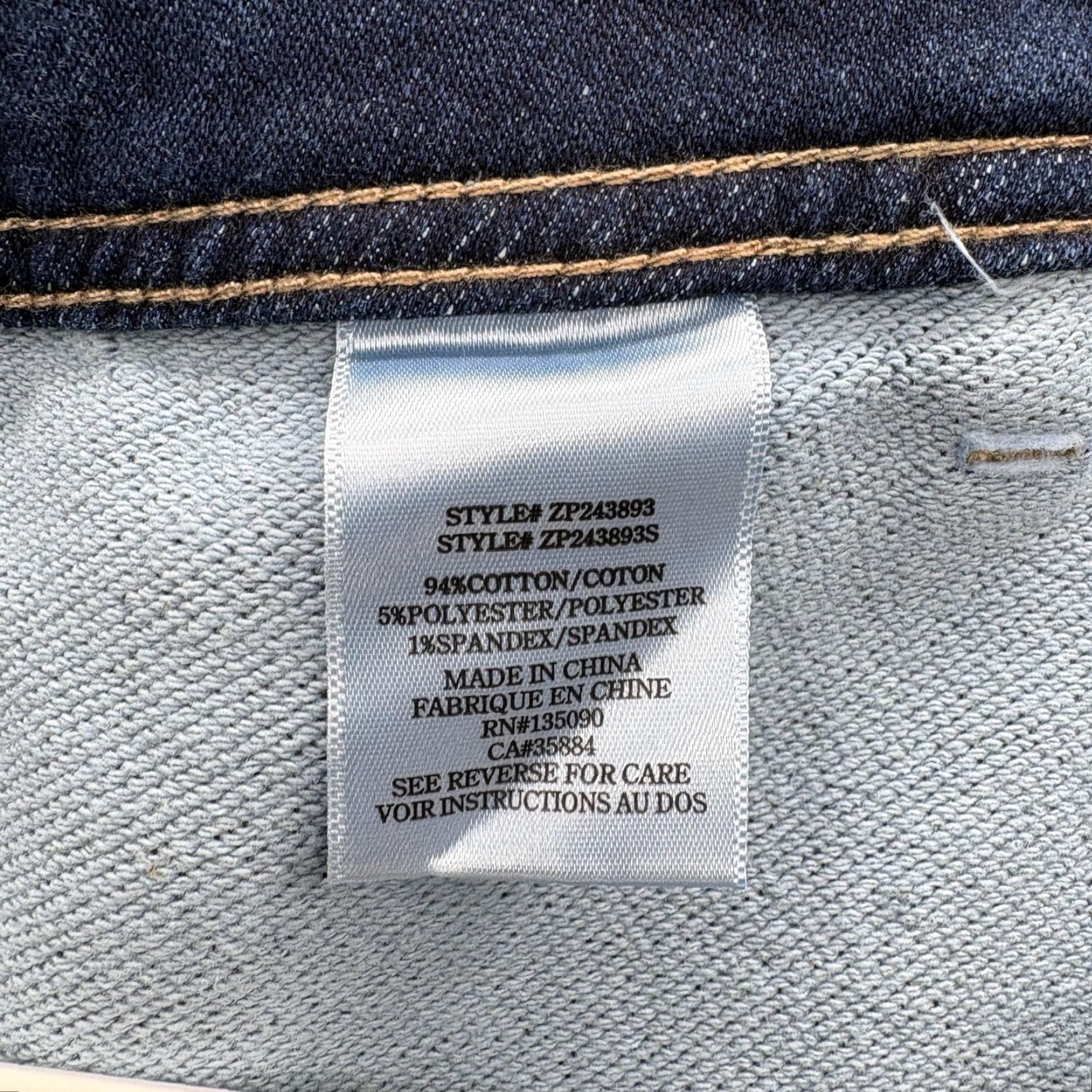 Z Supply Z Supply Rilyn High Rise Wide Leg Jeans Womens 30 Blue Dark Rinse Stretch Denim Size 30" / US 8 / IT 44 - 5 Thumbnail