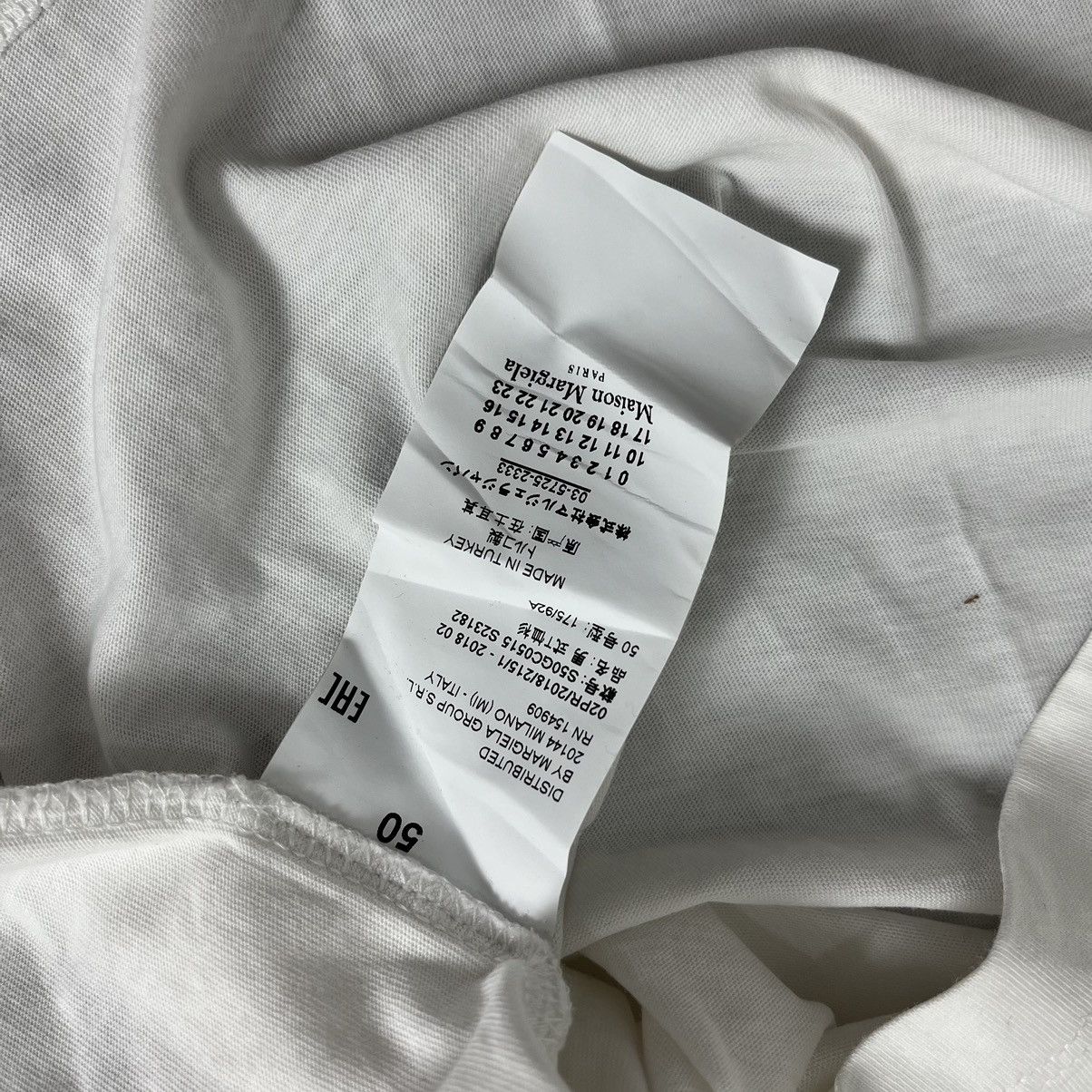 Rare Maison Margiela Stereotype White T-shirt