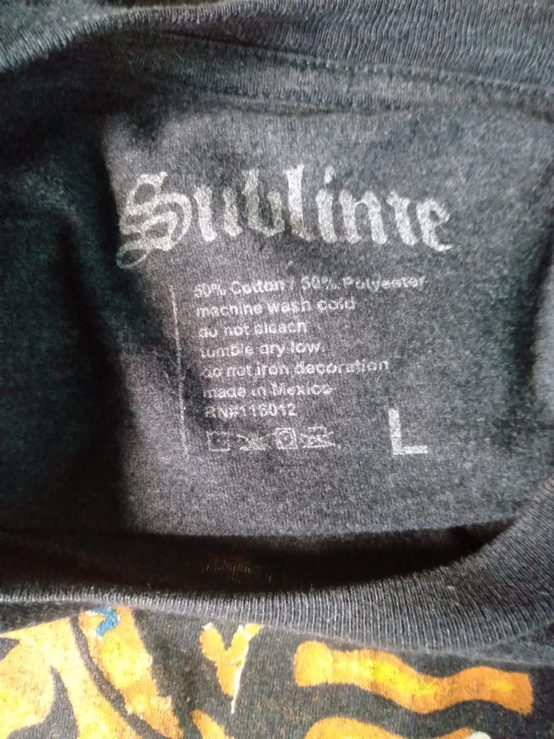 Band Tees × Sublime × Vintage Vintage Y2K Sublime Graphic Tee Size US L / EU 52-54 / 3 - 5 Thumbnail