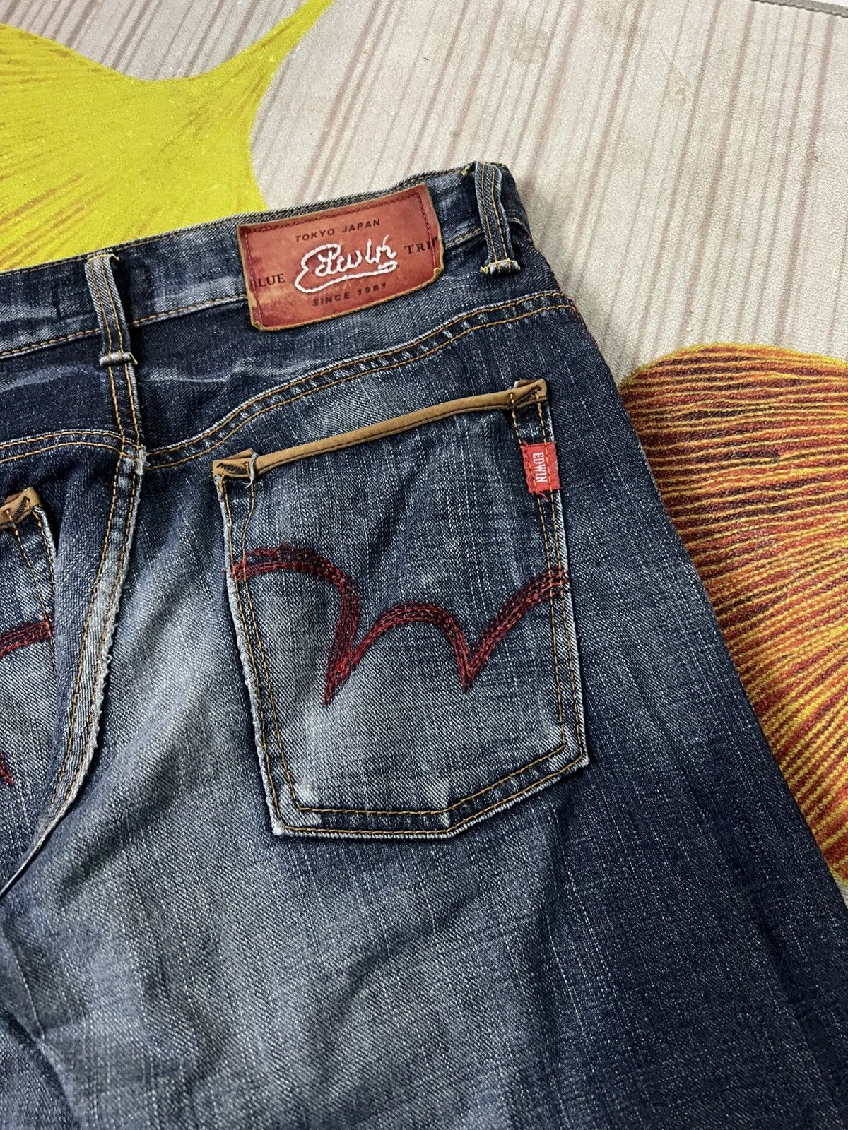 Edwin 💥Vintage Edwin Blue Trip Tokyo Japan Washed Jean Size US 31 - 18 Thumbnail