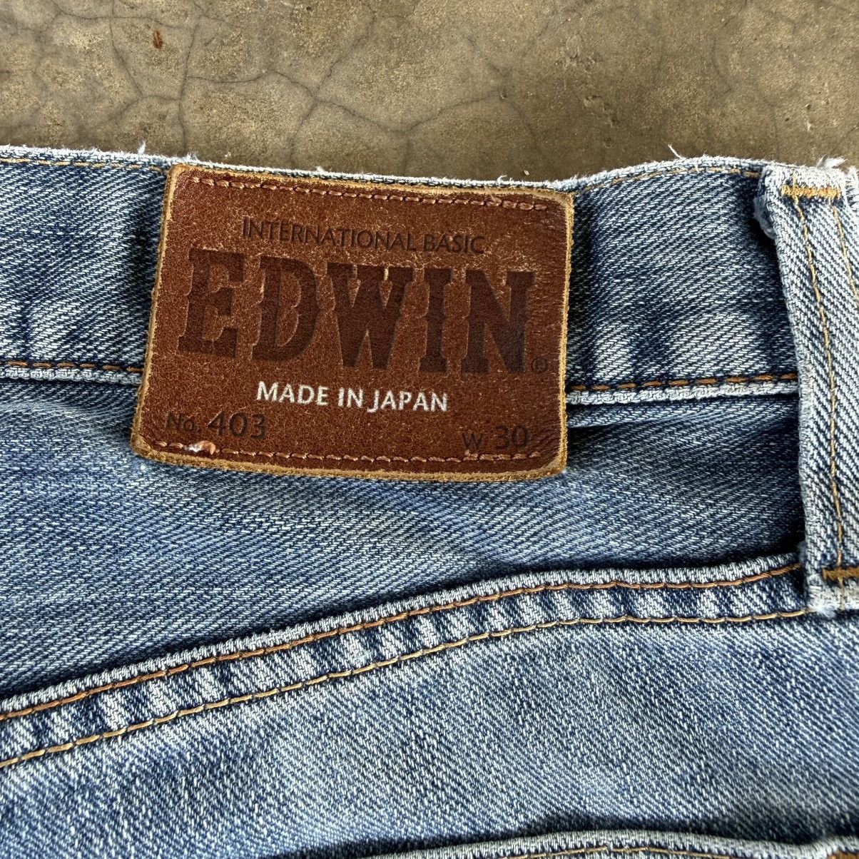 Edwin Vintage Edwin Faded Denim Jean Pants W31 Size US 31 - 13 Thumbnail