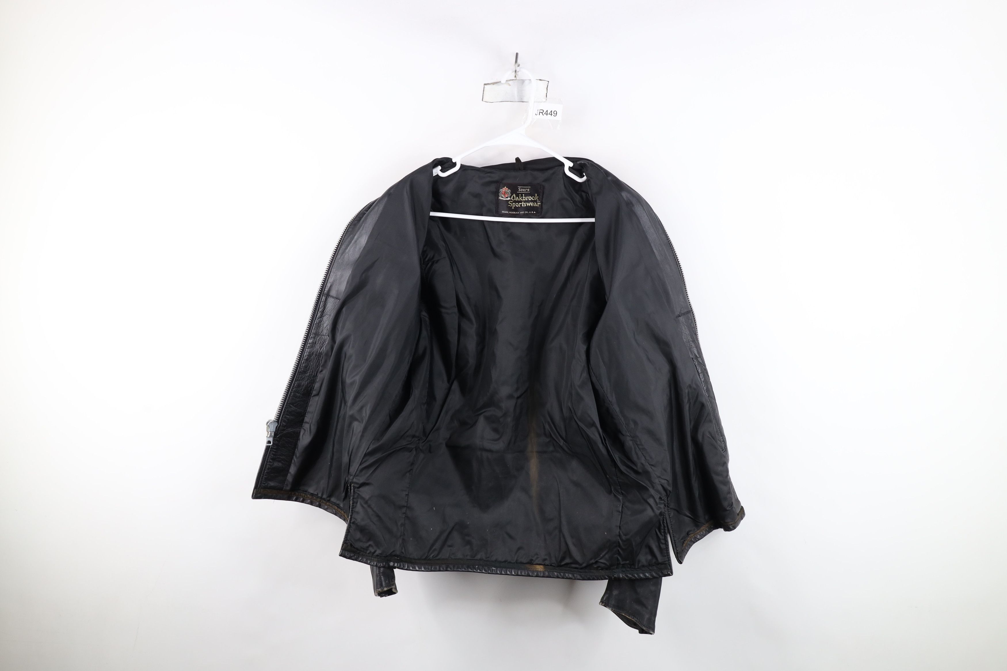 Vintage Vintage 70s Streetwear Cafe Racer Motorcycle Jacket USA Size US L / EU 52-54 / 3 - 9 Thumbnail