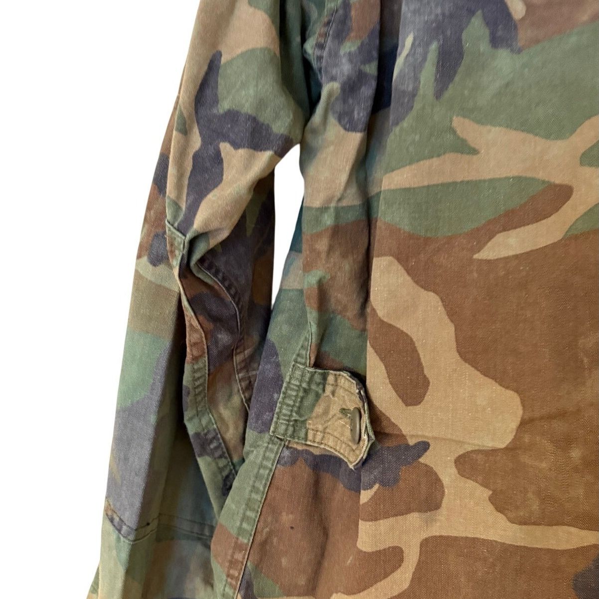 Vintage Vintage US Army Woodland Camouflage Combat Jacket Size US M / EU 48-50 / 2 - 6 Thumbnail