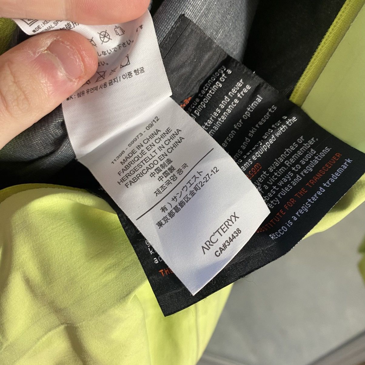 Arc'teryx Arcteryx beta lt jacket gore-Tex very rare Size US S / EU 44-46 / 1 - 10 Thumbnail