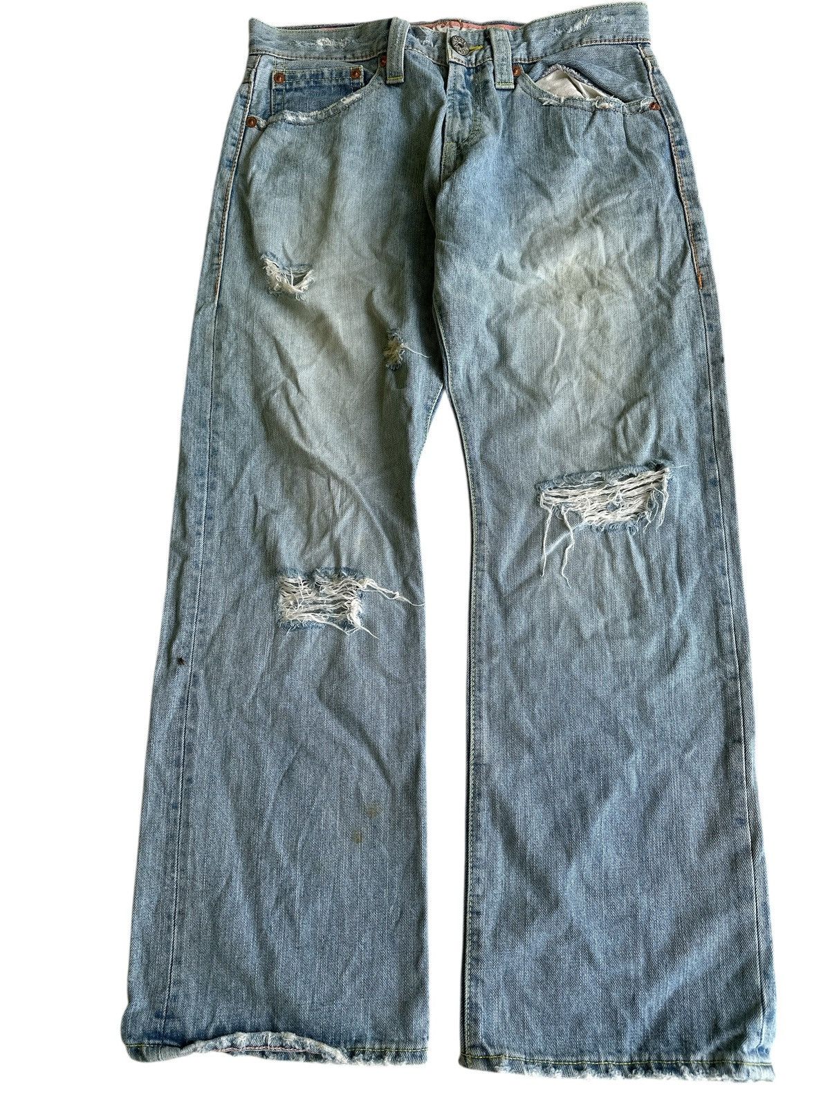 Vintage Distress Style Coco LuLu Denim 🎌💥 Size US 34 / EU 50 - 1 Thumbnail