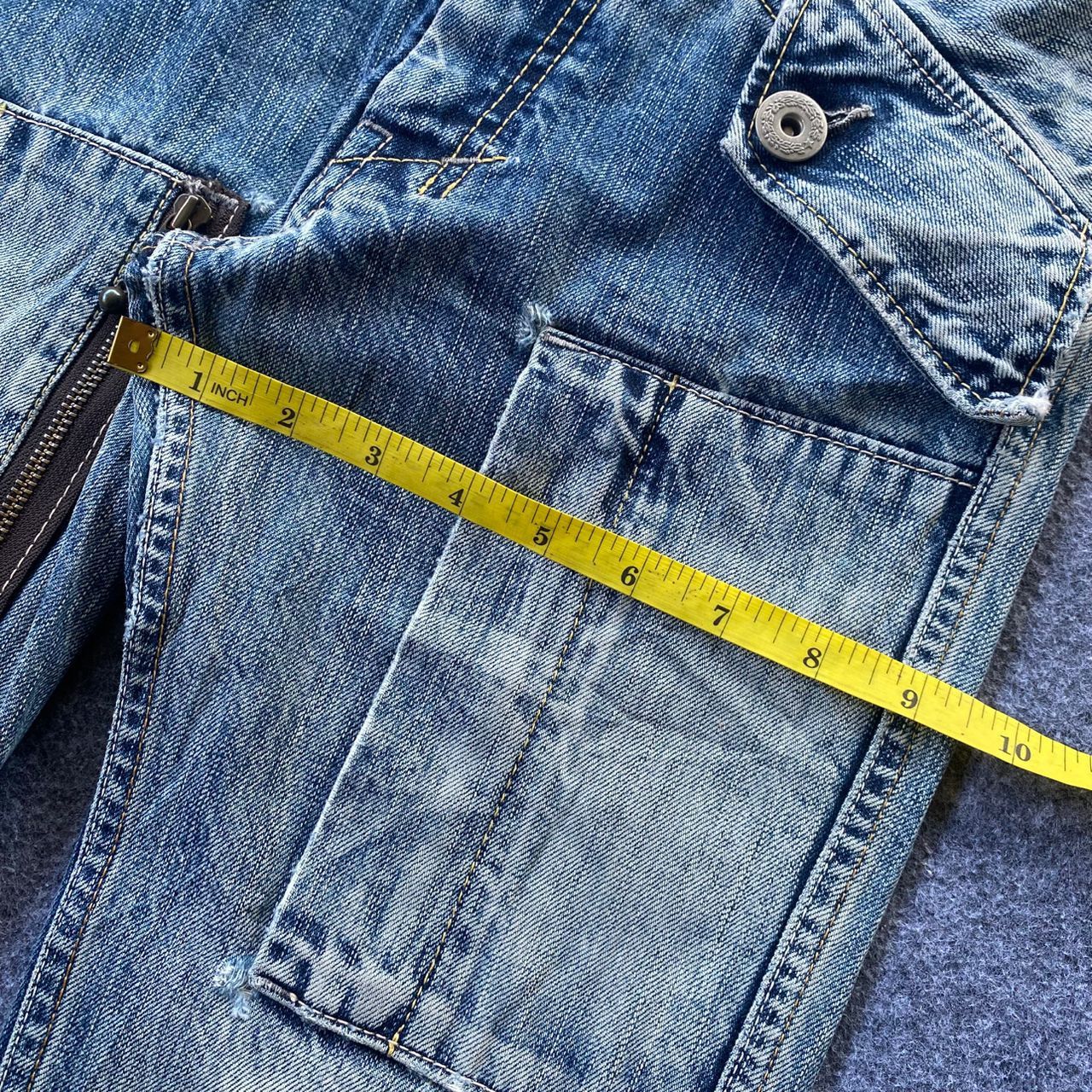 KOJIMA GENES 💥Best Offer💥Vintage Johnbull Kojima Slim Punk Denim Japan Size US 30 / EU 46 - 7 Thumbnail
