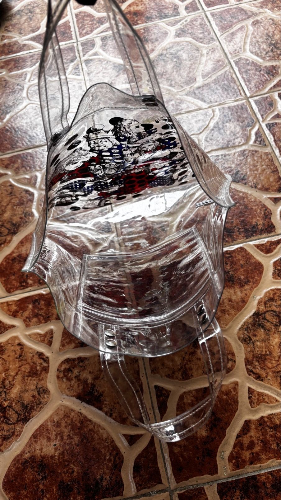 Comme des Garcons COMME des GARCONS 2013 Xmas Alice in Wonderland PVC Bag Size ONE SIZE - 6 Thumbnail