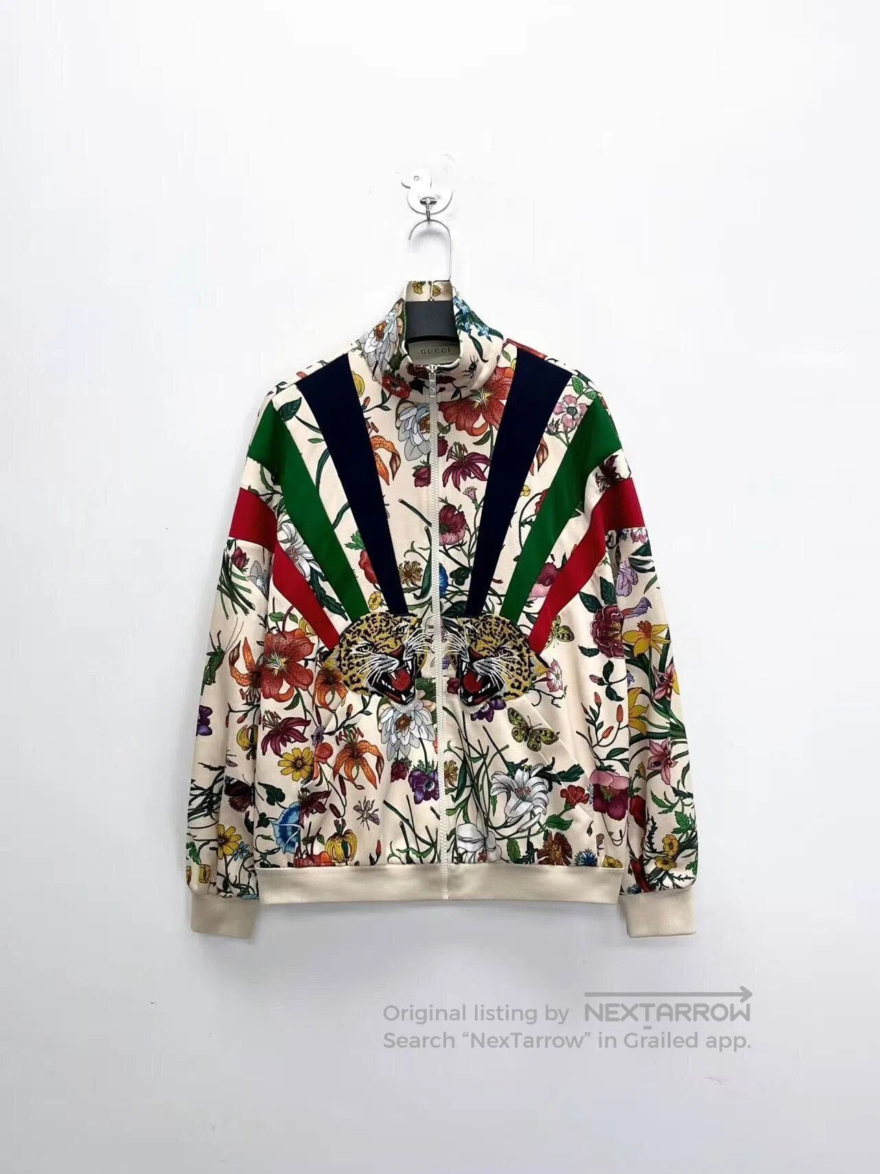 Gucci gucci floral embroidered jacket with logo. Size US S / EU 44-46 / 1 - 1 Thumbnail