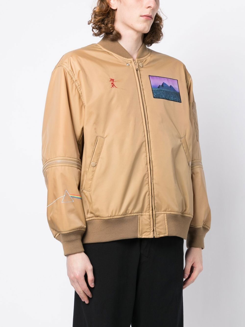 Undercover o1mle0824 Bomber Jacket in Brown Size US L / EU 52-54 / 3 - 4 Thumbnail