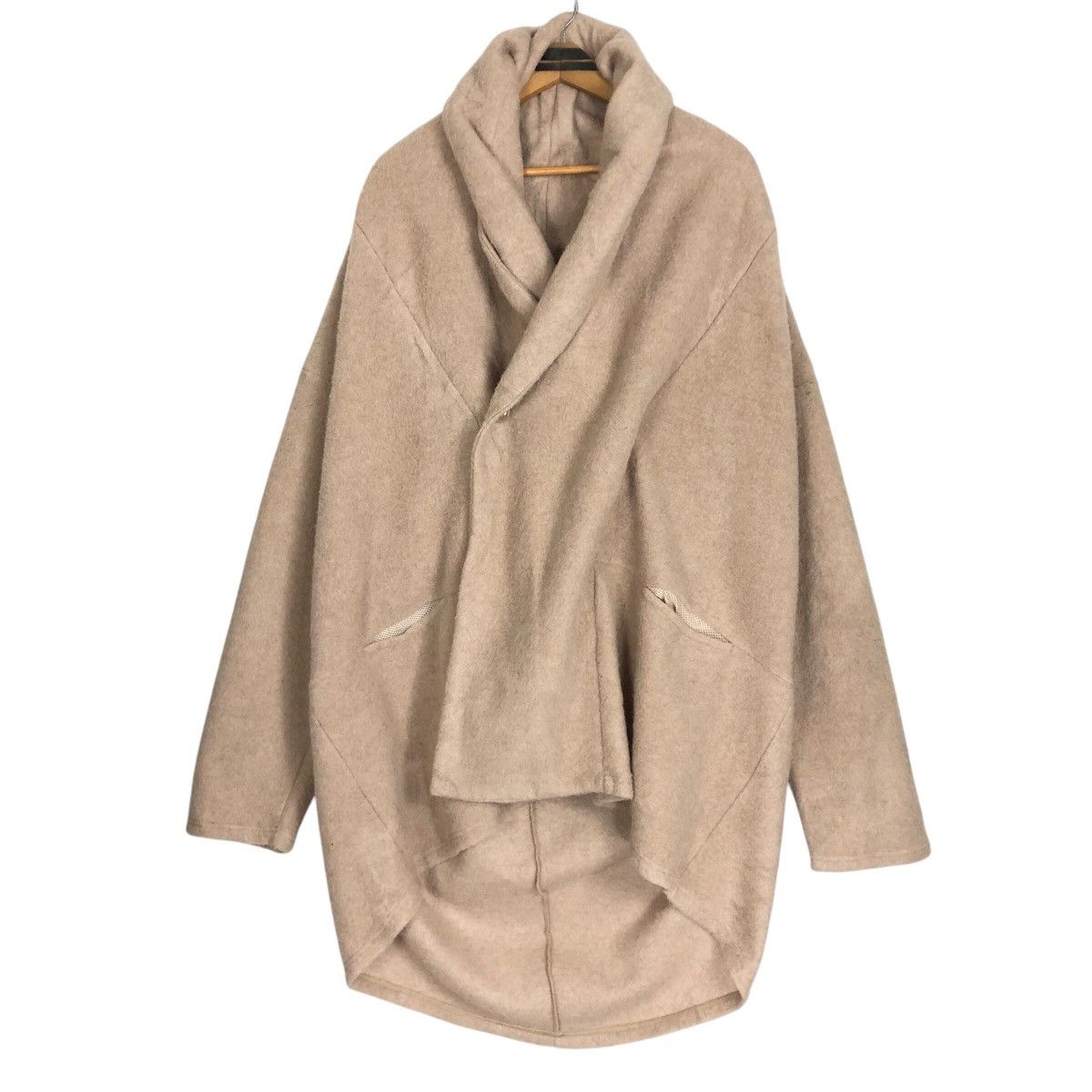 gomme Vintage Gomme Poncho Coat Double Breasted Size M / US 6-8 / IT 42-44 - 7 Thumbnail