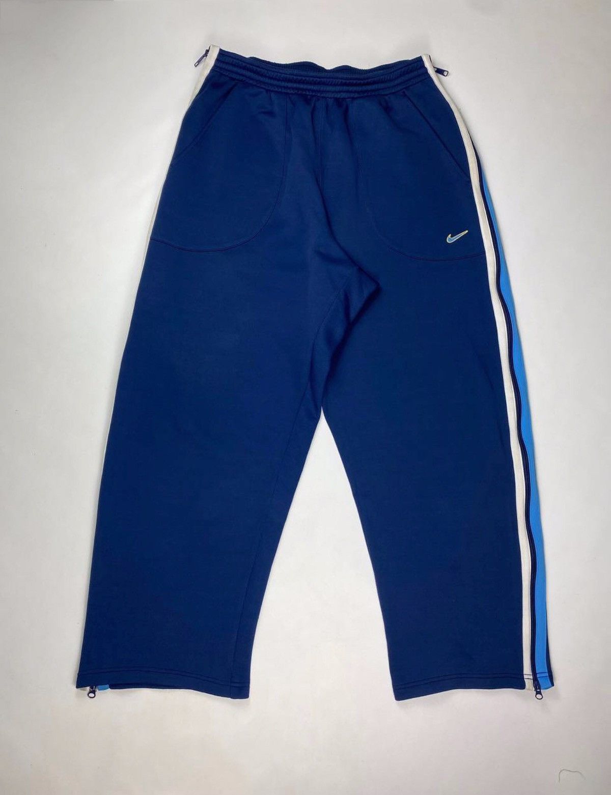 Nike × Vintage Nike 90s Vintage Nike Pants Flight Full Zip Size Xl Size US 33 - 1 Thumbnail