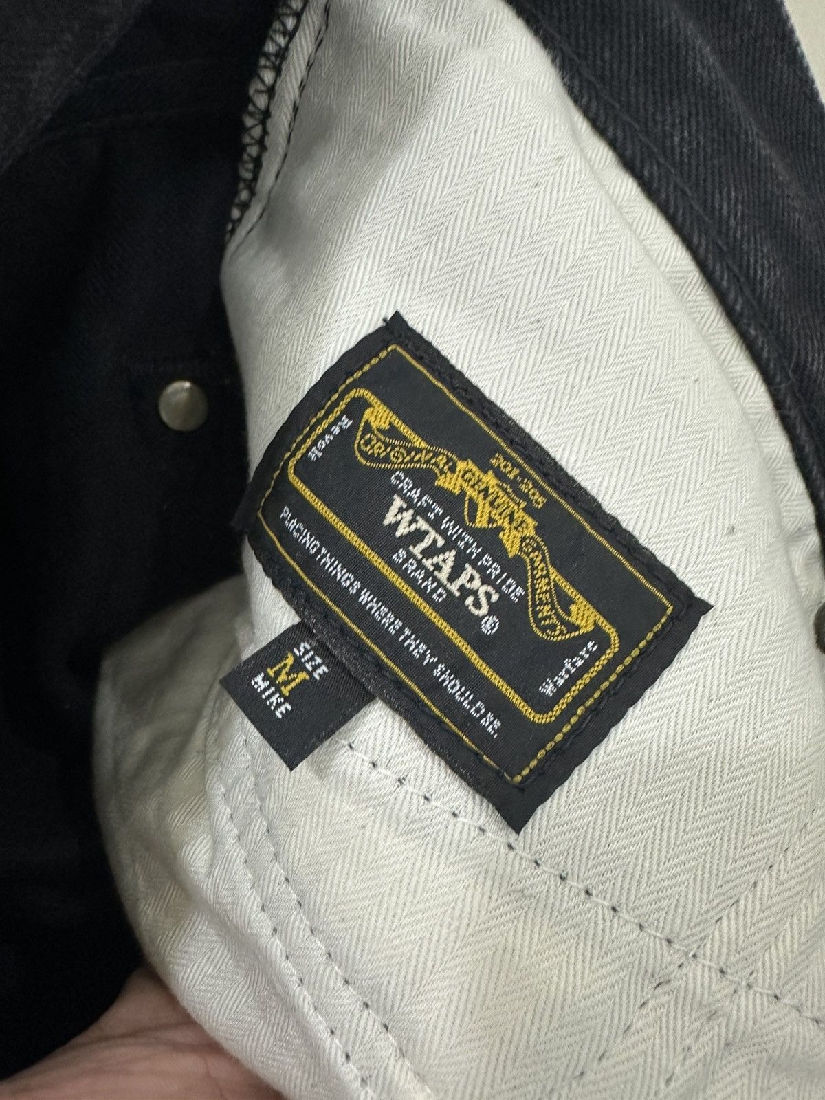Wtaps Wtaps Denim short Pants Destressted Design Size US 32 / EU 48 - 3 Thumbnail