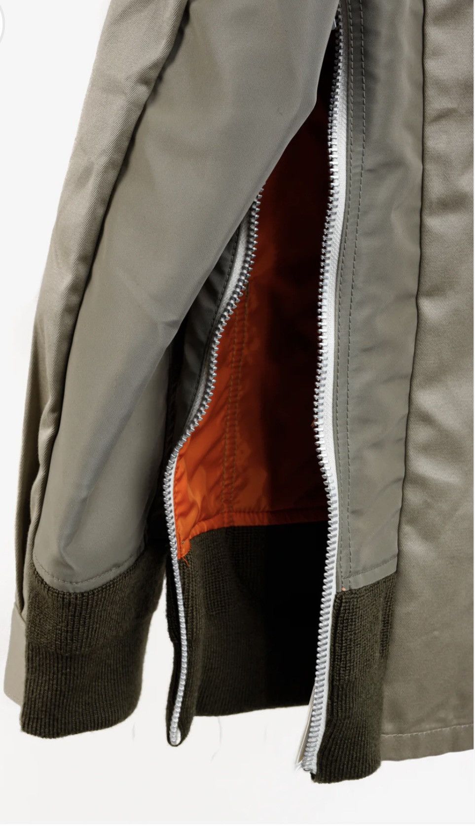 Sacai SACAI Cotton Twill & Nylon Shirt Jacket Blouson Size US S / EU 44-46 / 1 - 12 Thumbnail