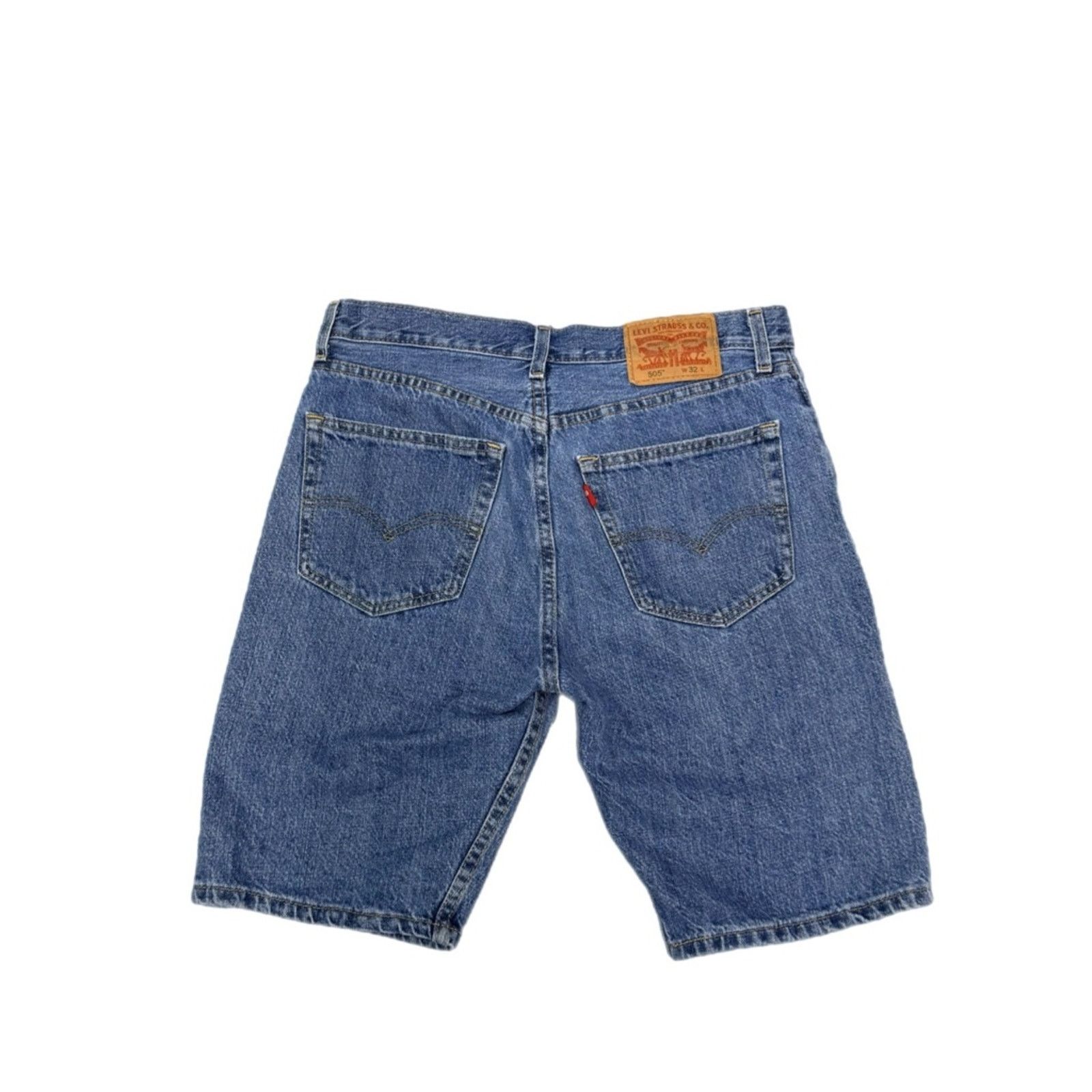 Levi's Levi’s 505 Light Wash Denim Shorts Size US 32 / EU 48 - 2 Thumbnail