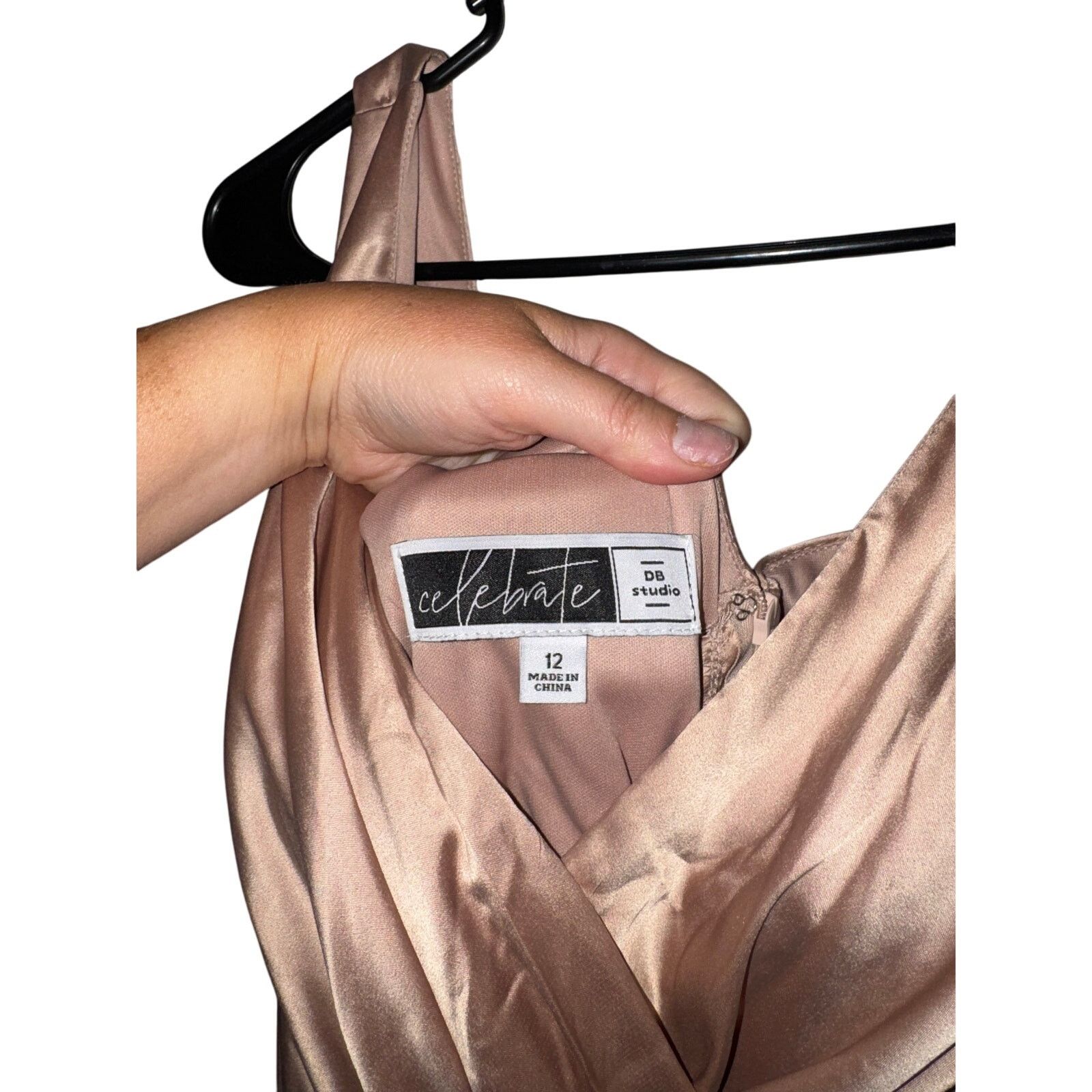 David August DB Studio Celebrate Smock Side Maxi Dress - Size 12 Size XL / US 12-14 / IT 48-50 - 4 Thumbnail