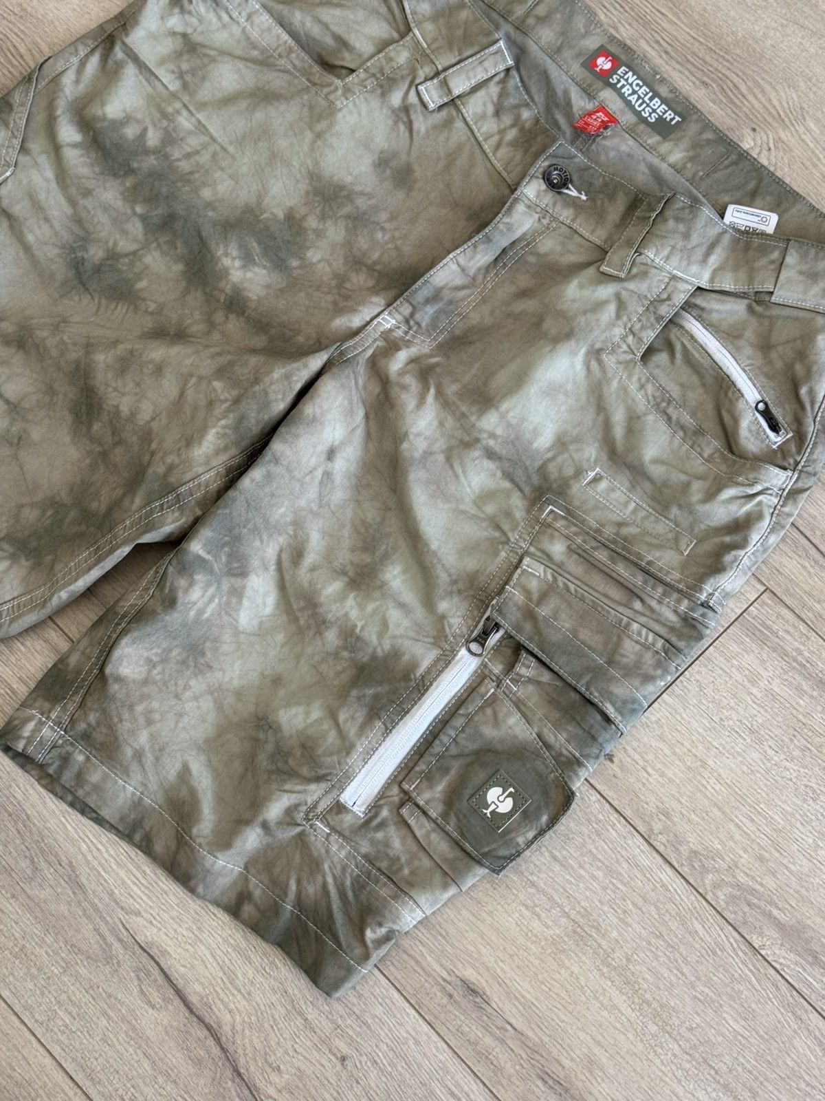 Other Engelbert Strauss Motion Ten Cargo Shorts Workwear Limited Size 34" / US 12 / IT 48 - 4 Thumbnail